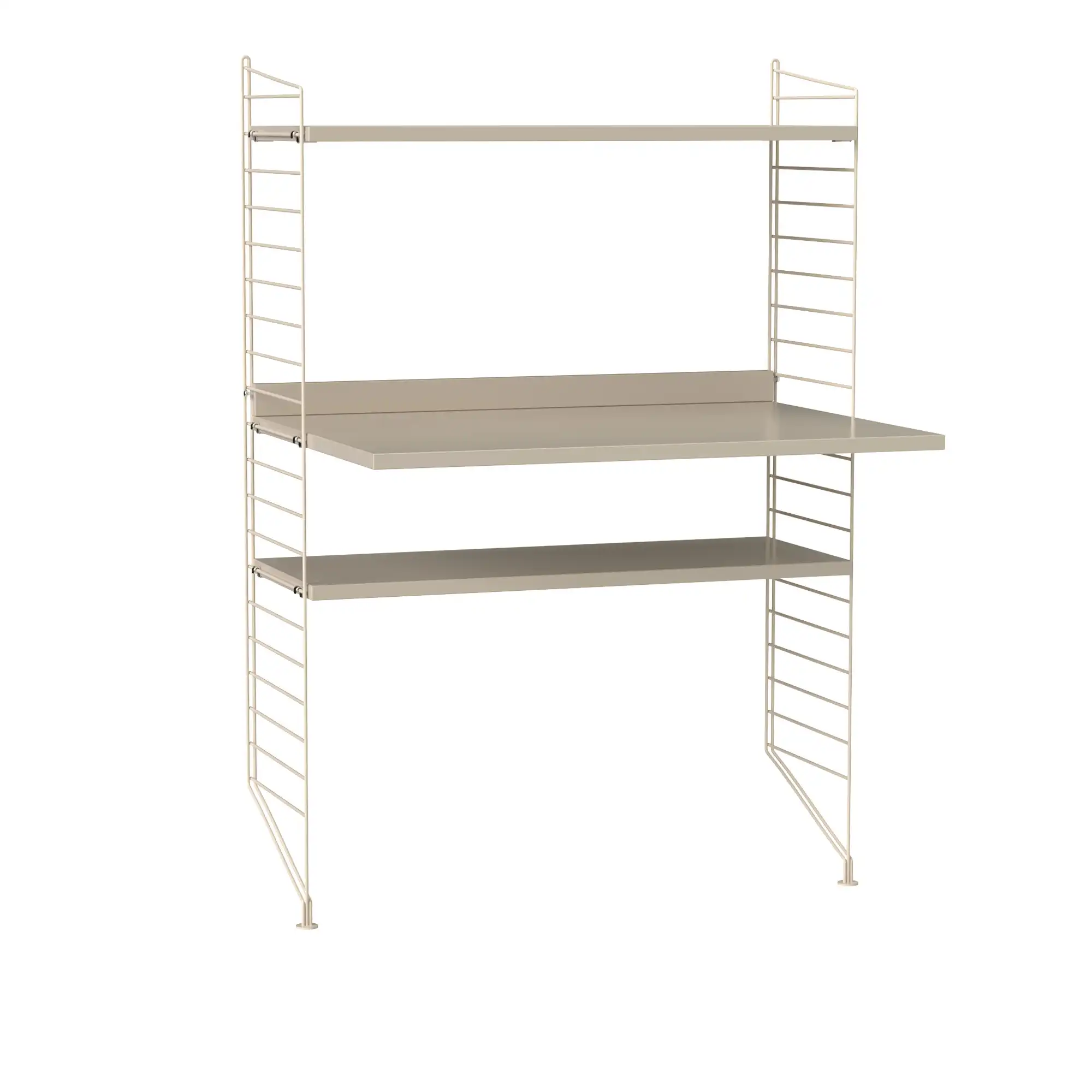 Kontor hyllsystem H beige/beige