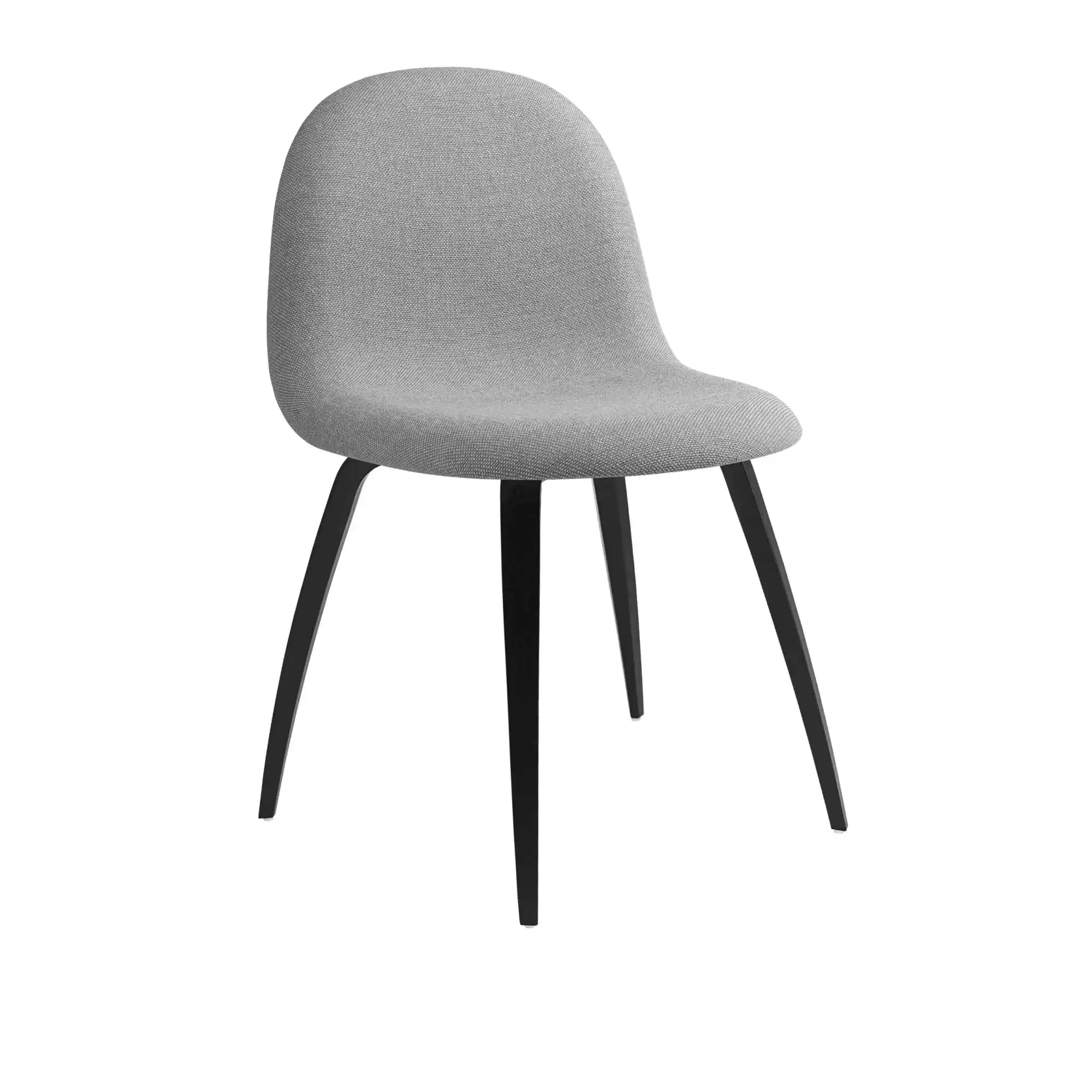 3D Dining Chair Wood Base - Helklädd