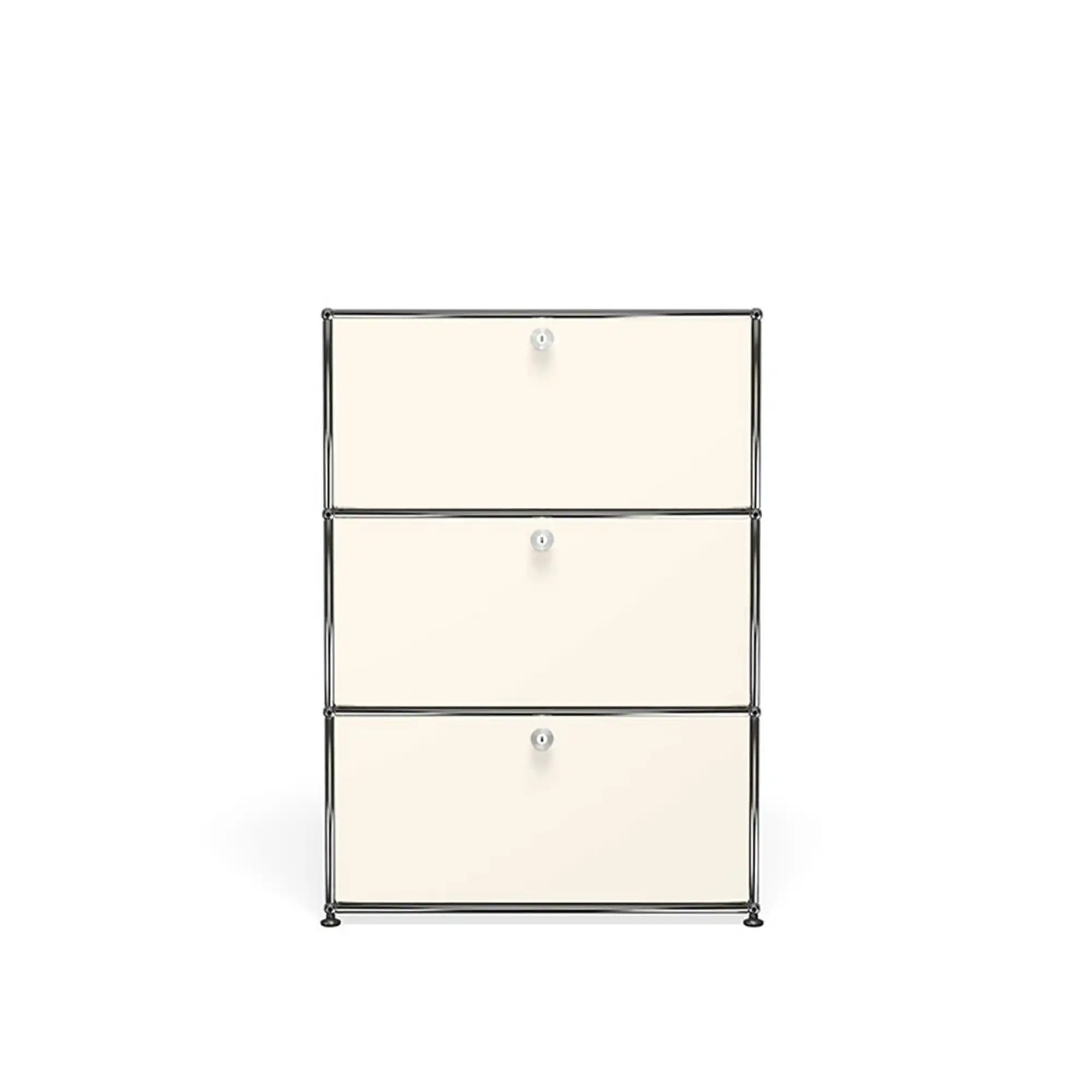 USM Haller 82 Shelving, Pure White