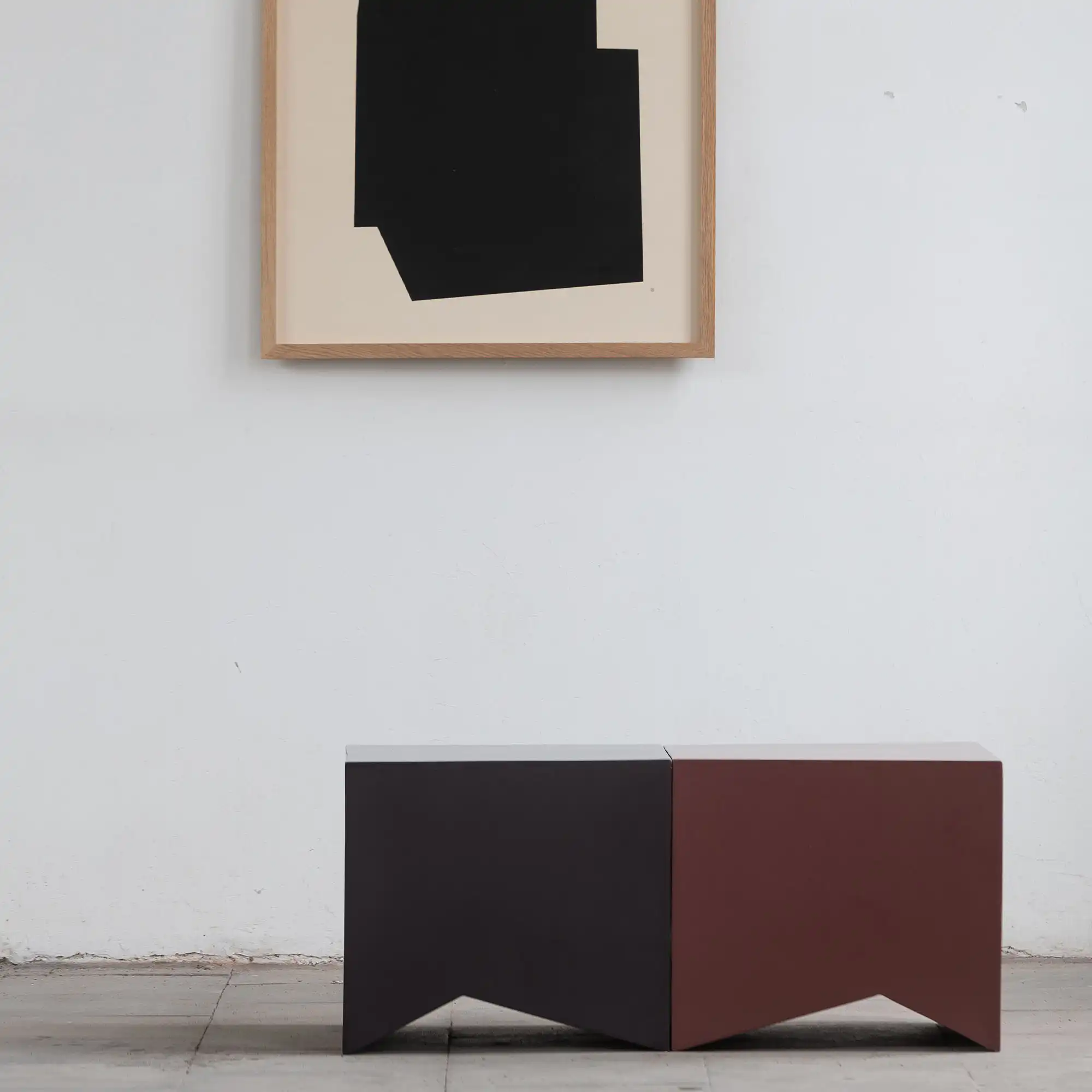 Basile sidobord brick