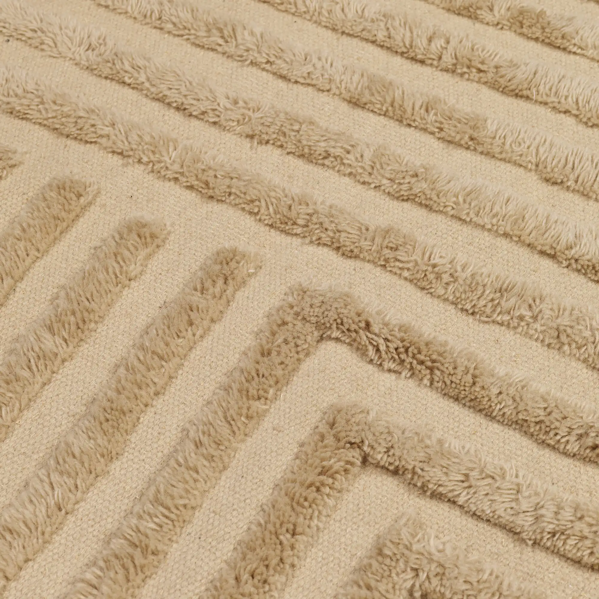 Crease Wool Rug Small / Light Sand