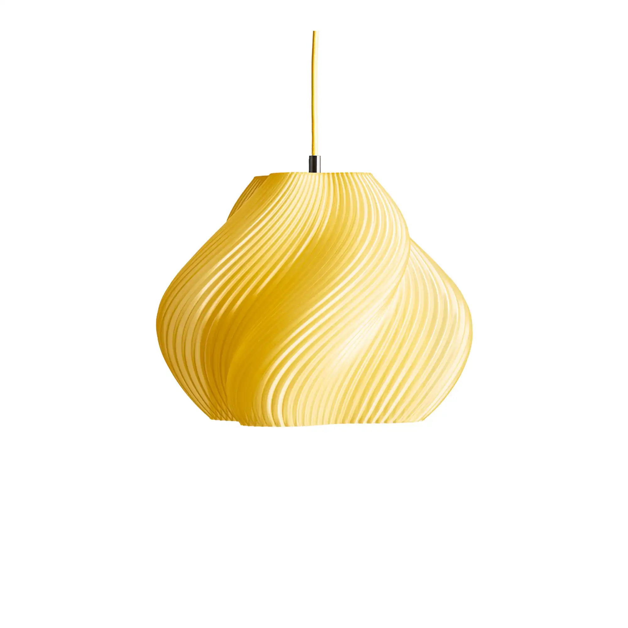Soft Serve Pendant 02 pendellampa Brass White