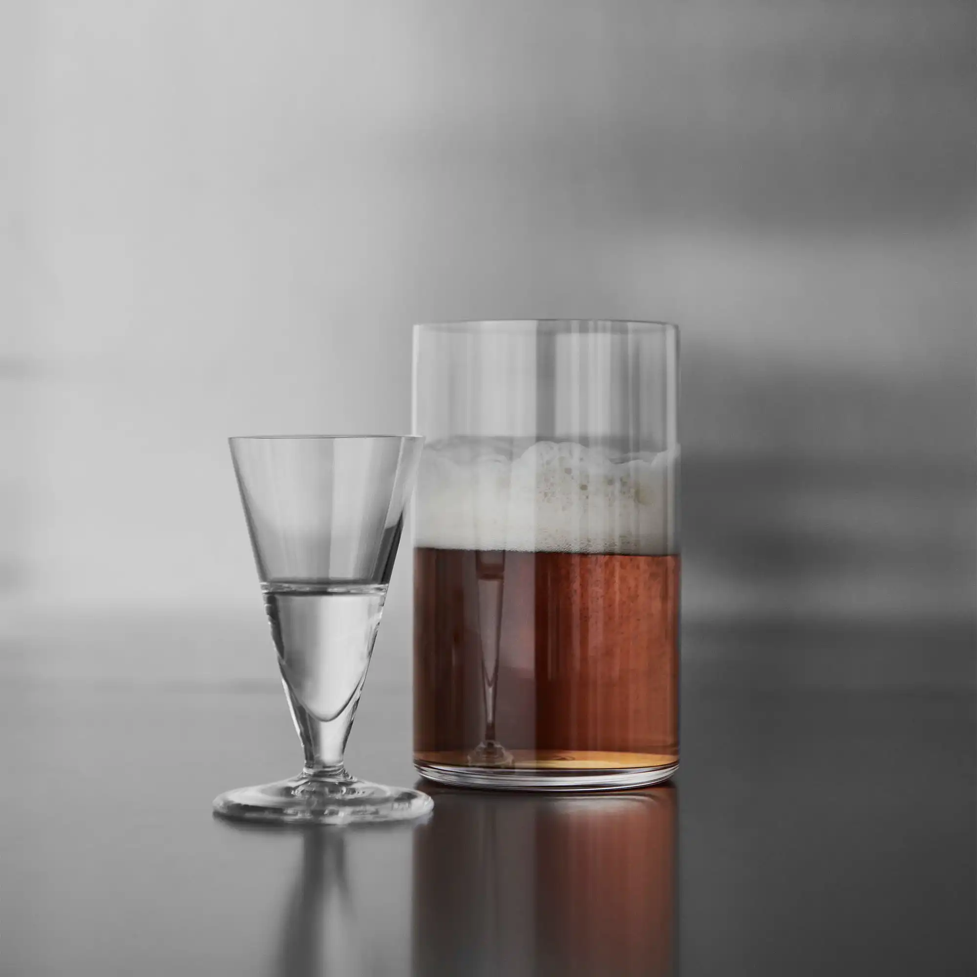 Geometry Ölglas 42 cl 2-Pack