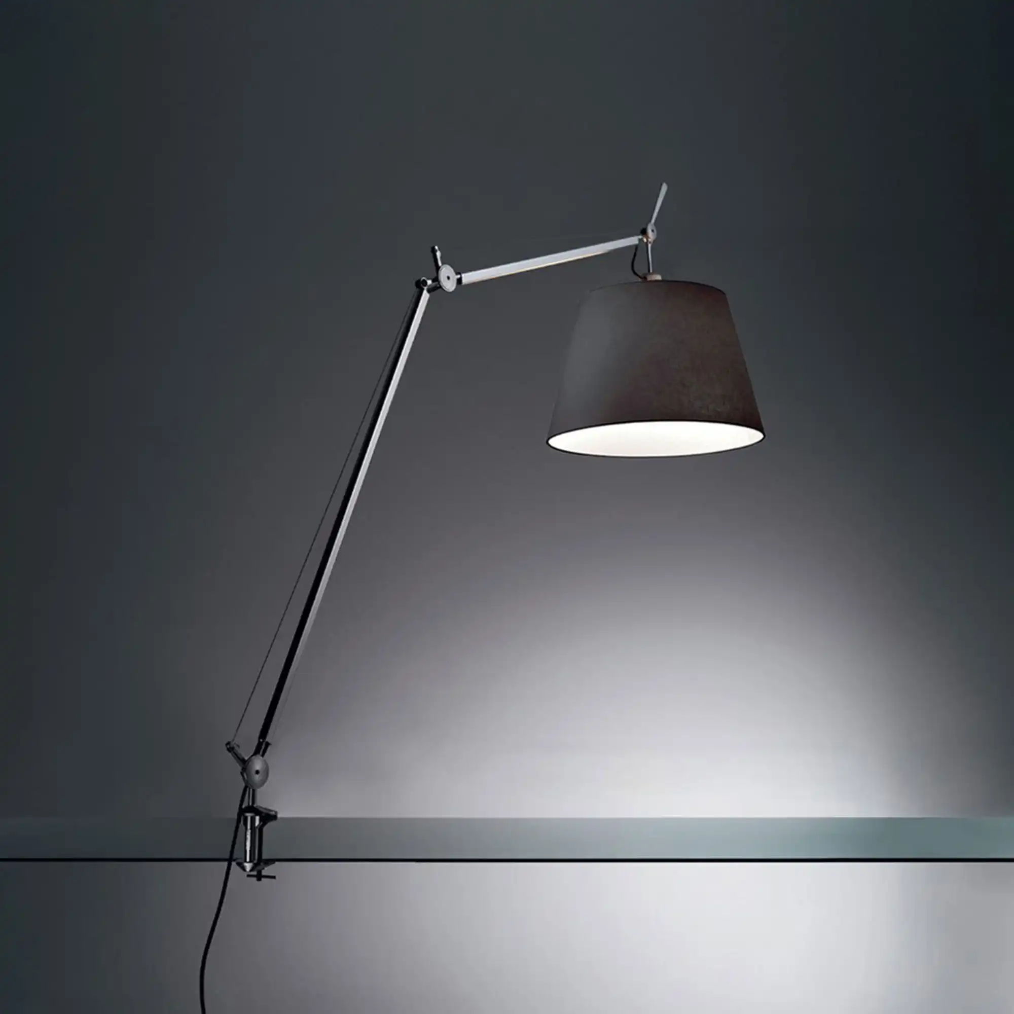 Tolomeo Mega Skrivbordslampa - Svart