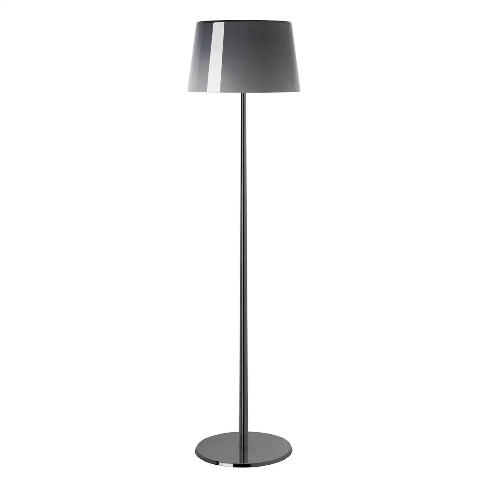 Lumiere xxl Golvlampa, Grå, Svart krom