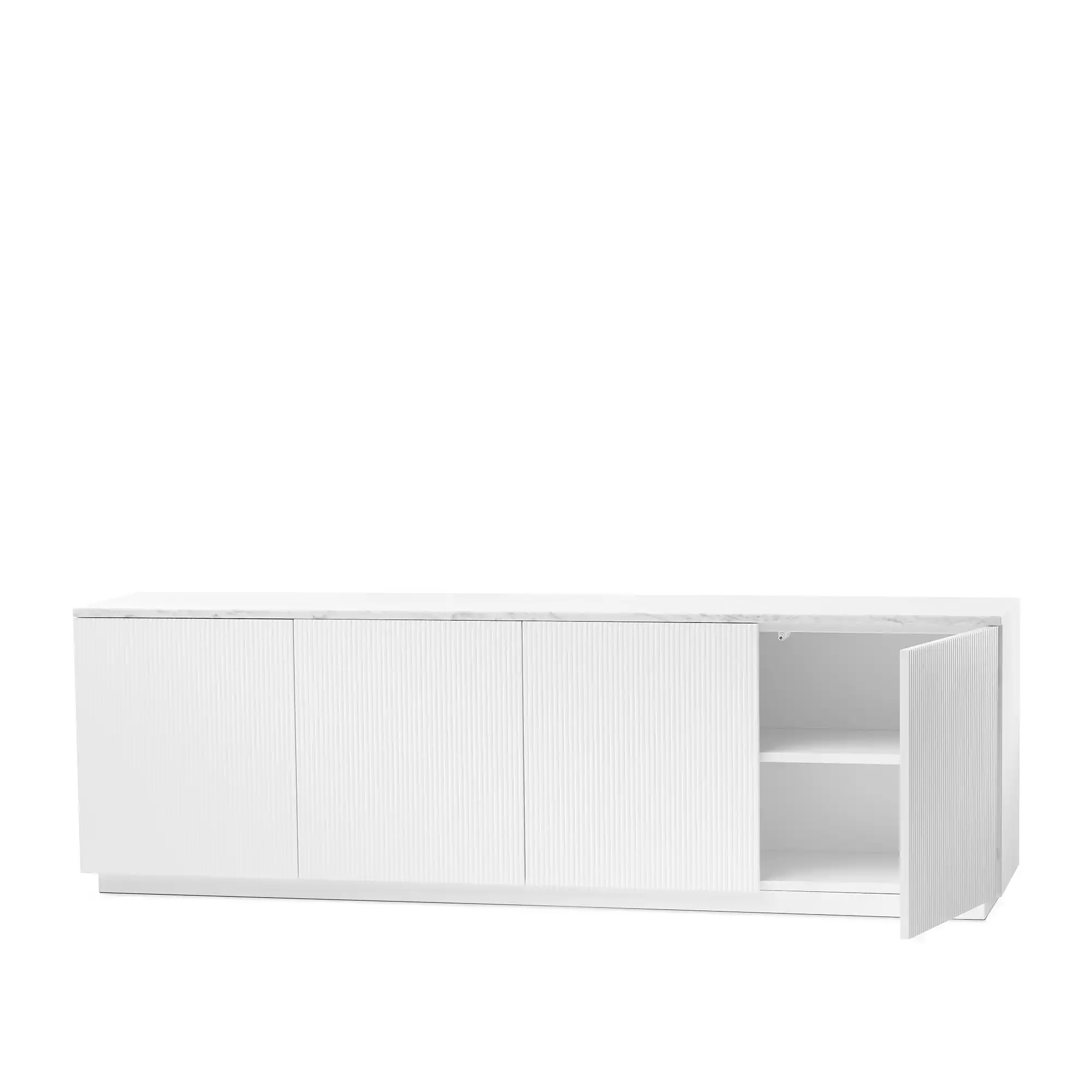 Beam Cabinet Base - Top Carrara