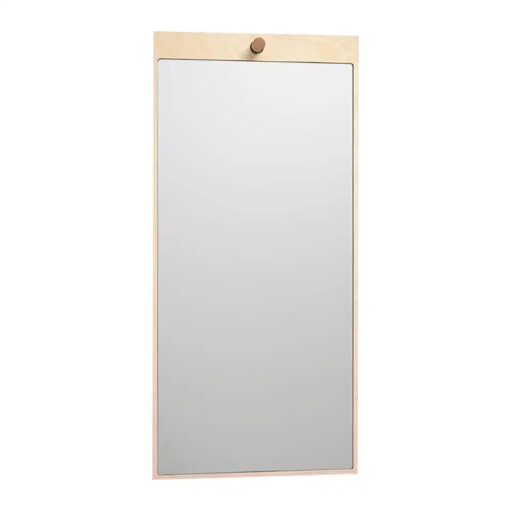 Tillbakablick Spegel 79x37 cm Natur