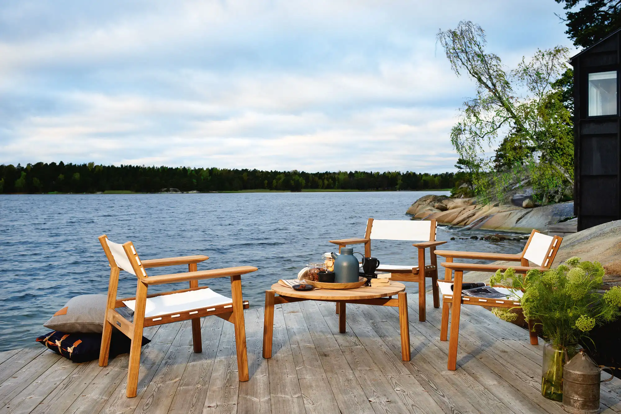 Djurö Lounge Table Ø:79 cm