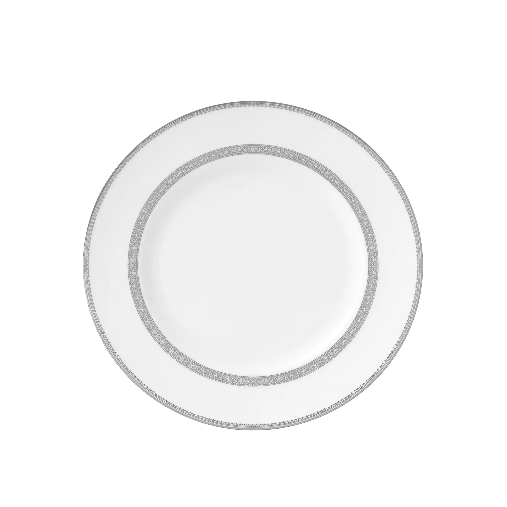 Vera Wang Lace Platinum Dinner Plate