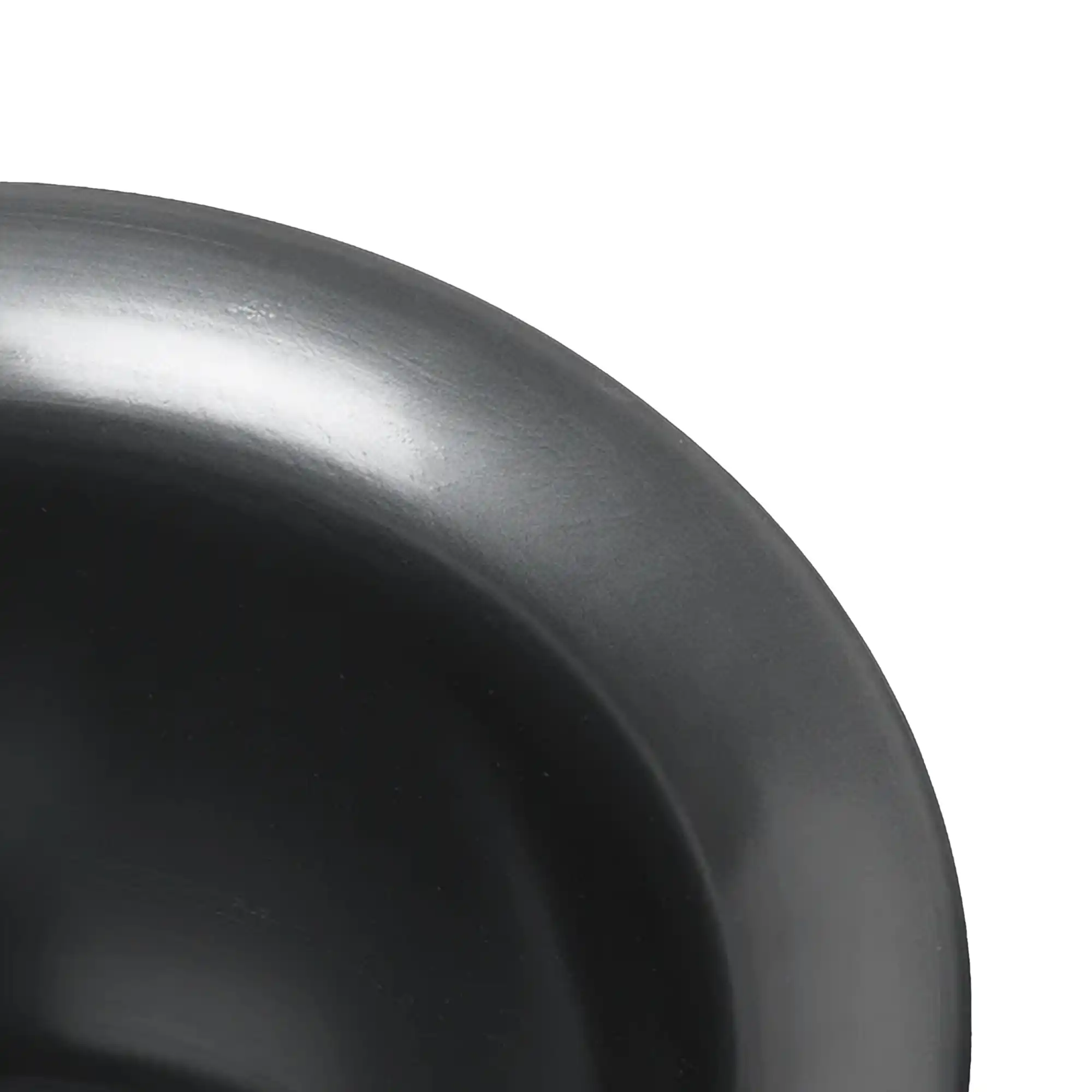 Spun Alu Basket Low Blackened Aluminum