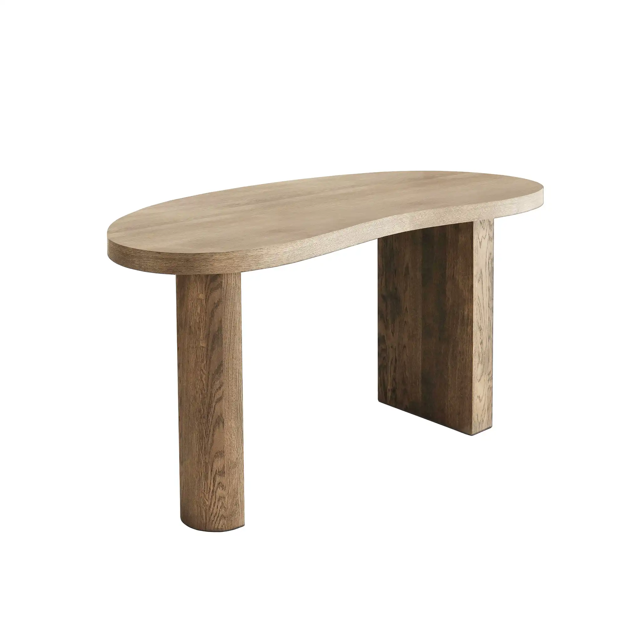 MS Bean Desk Table Natural Oak