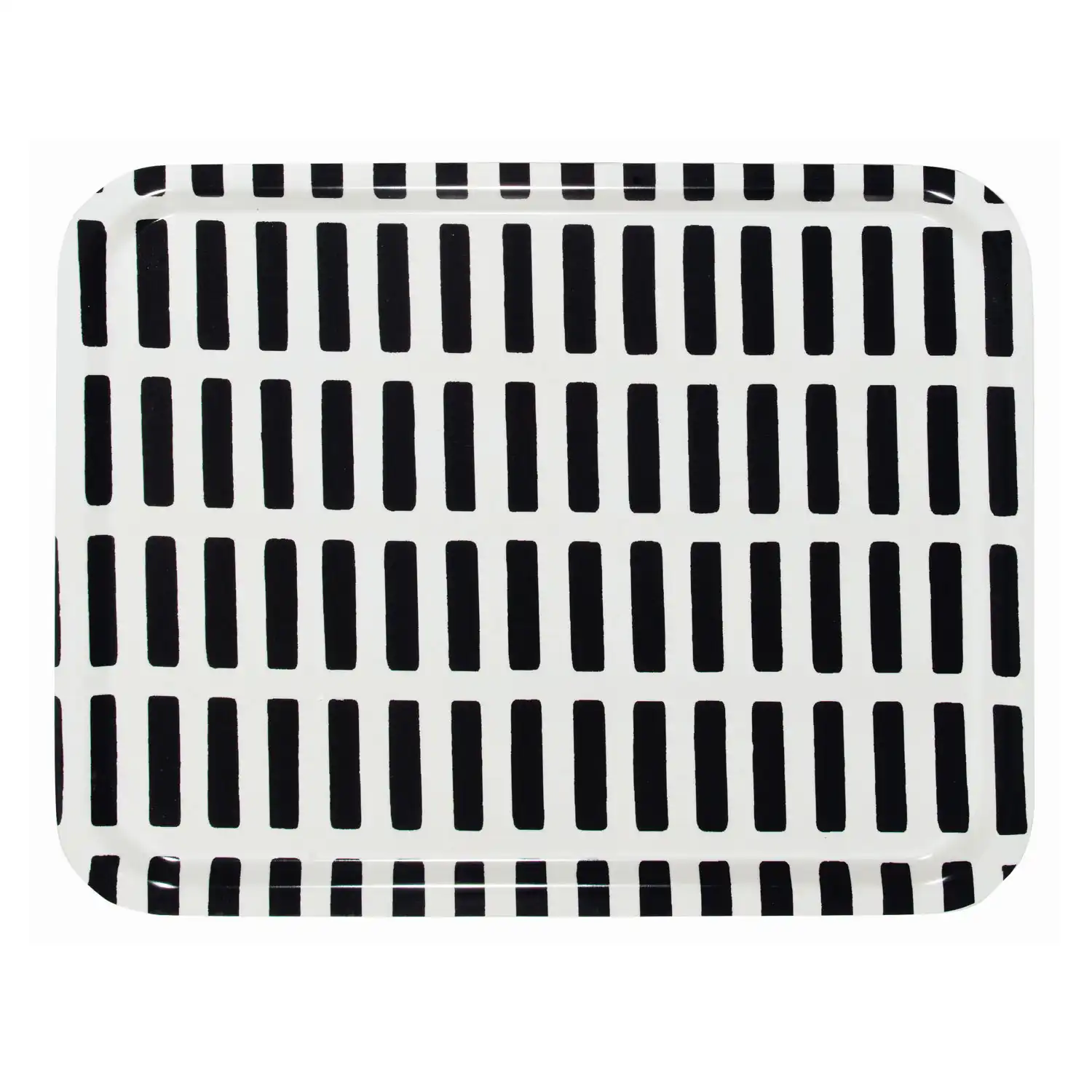 Siena serveringsbricka White/Black Large