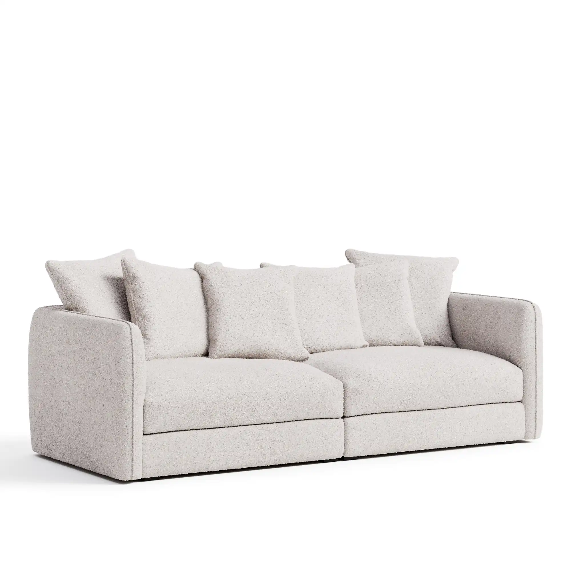 Pavarotti 2,5-Seater - Ascot White