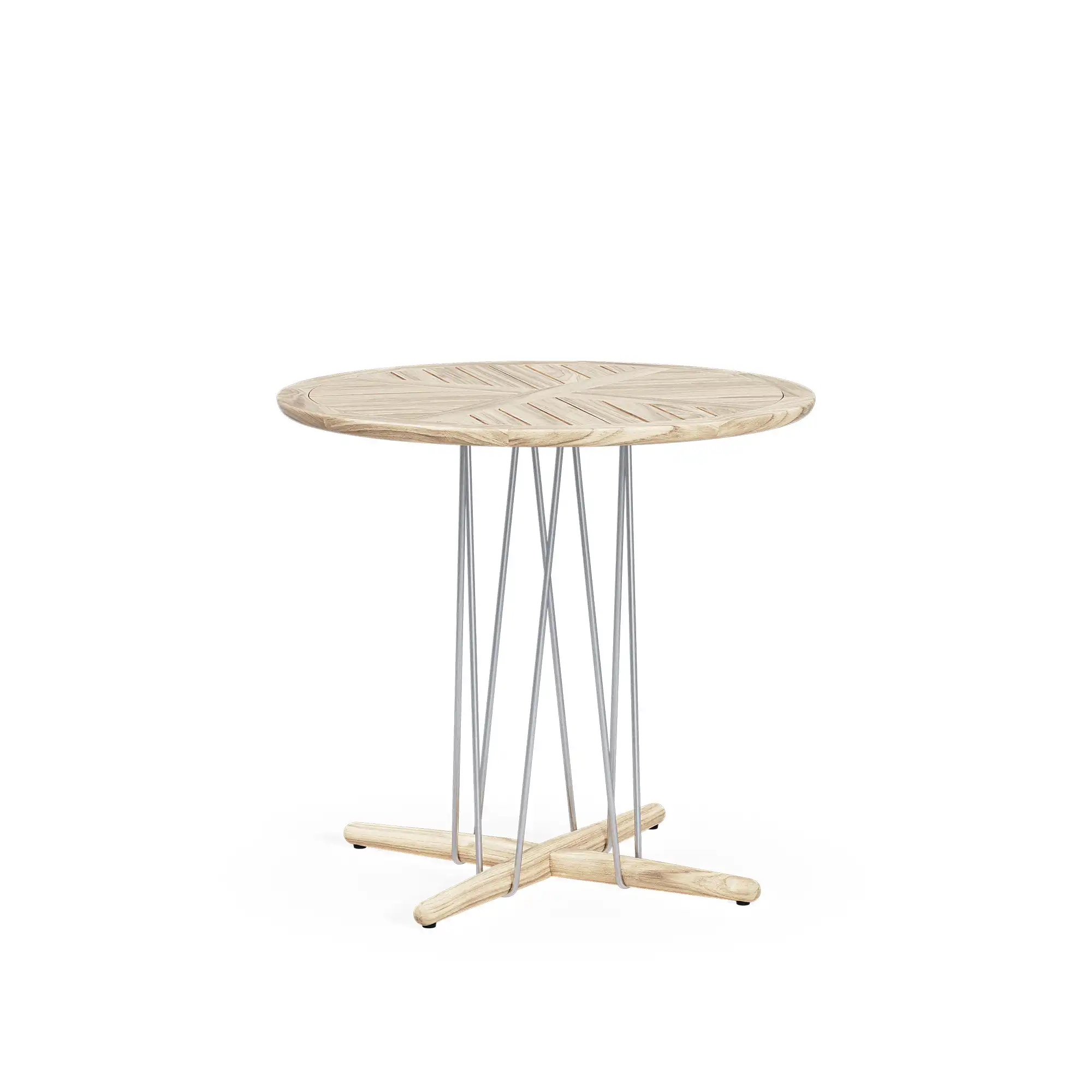 E022 Embrace Outdoor Series Table Ø 80 cm, Teak