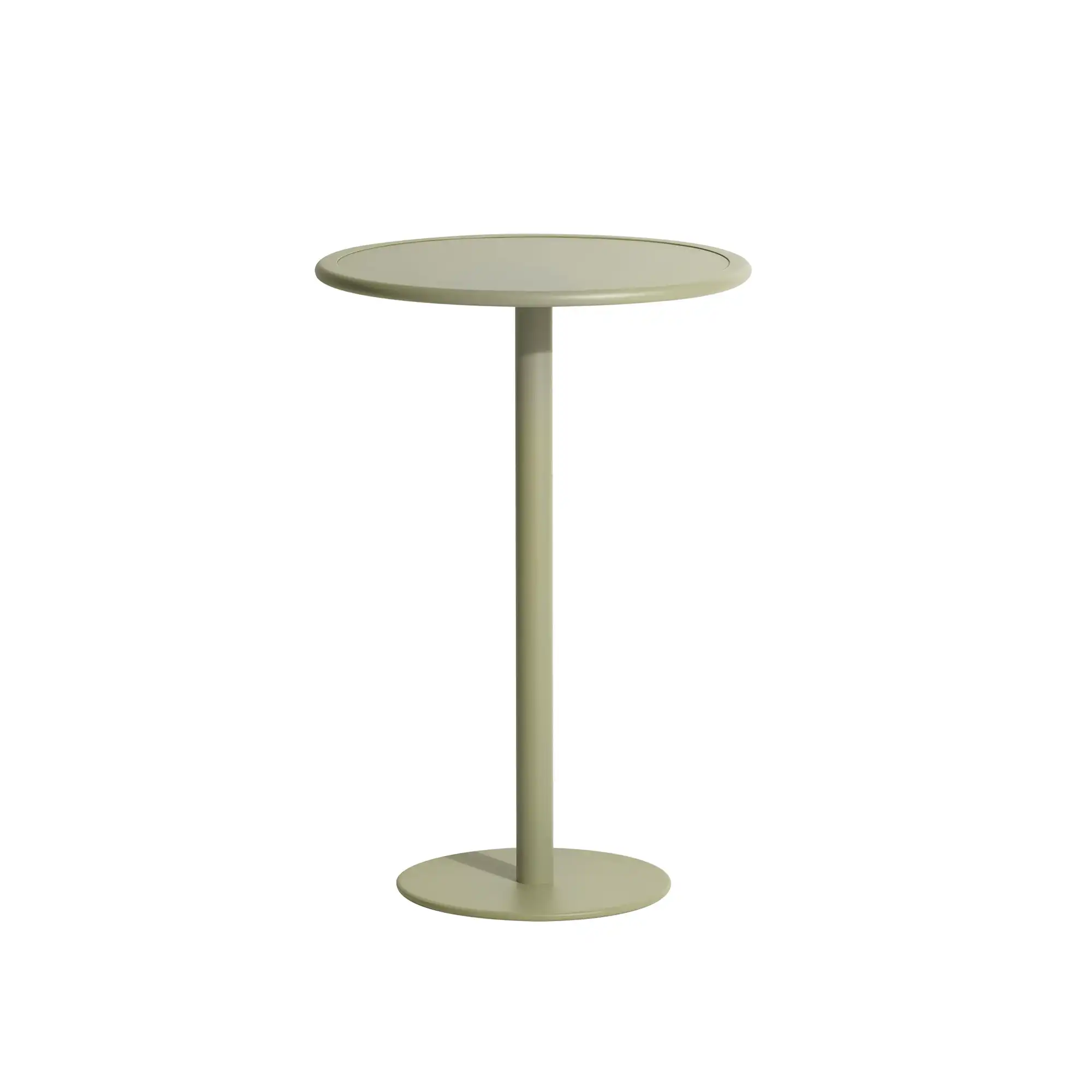 Week-End Round Bistro Table, Jade Green