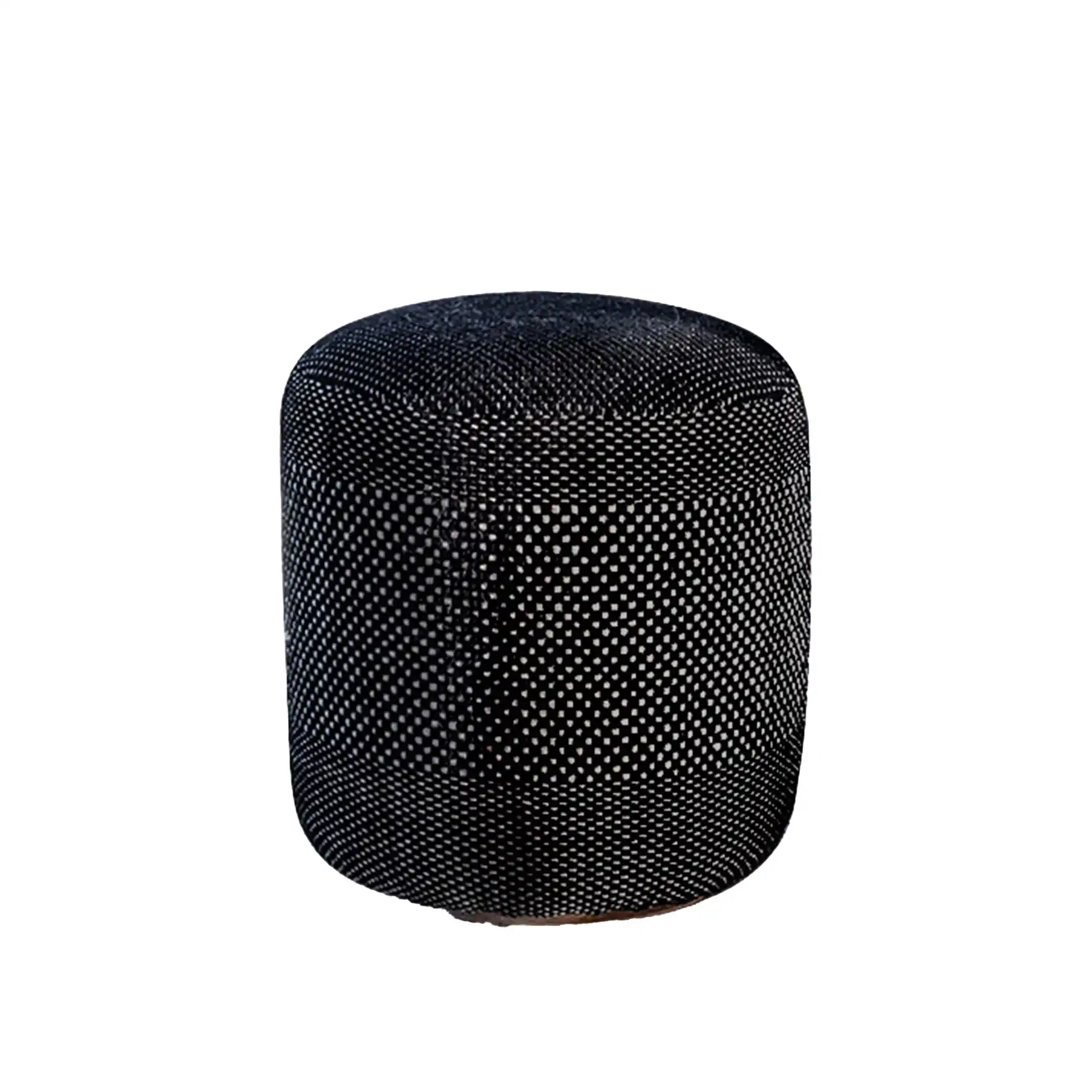 Tres Outdoor Pouf Black