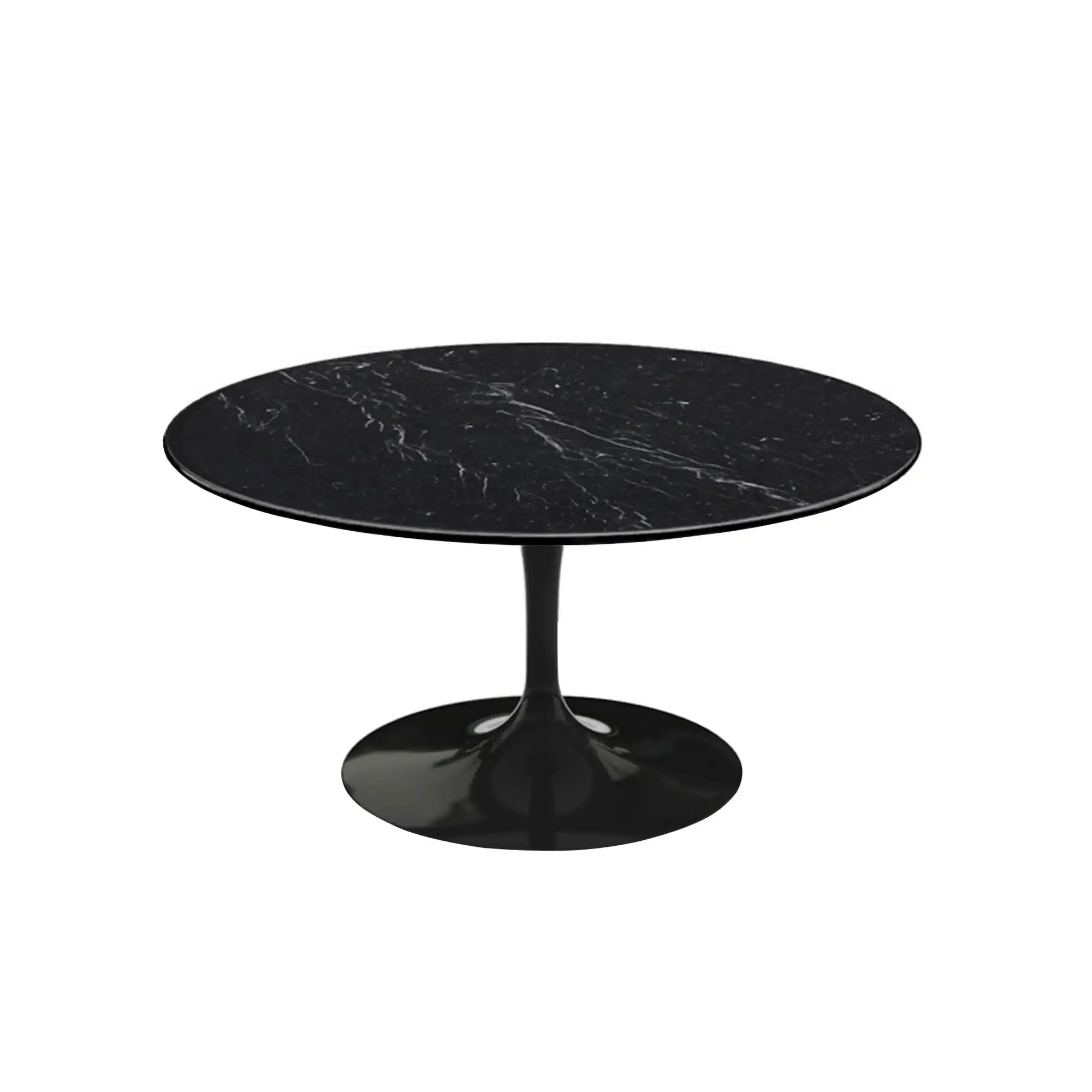 Saarinen Round soffbord Ø 91 cm Black