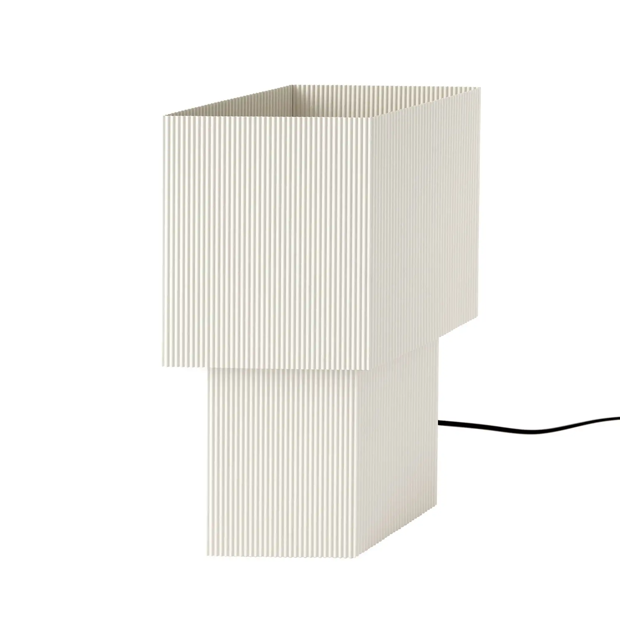 Romb 36 Bordslampa White Cotton