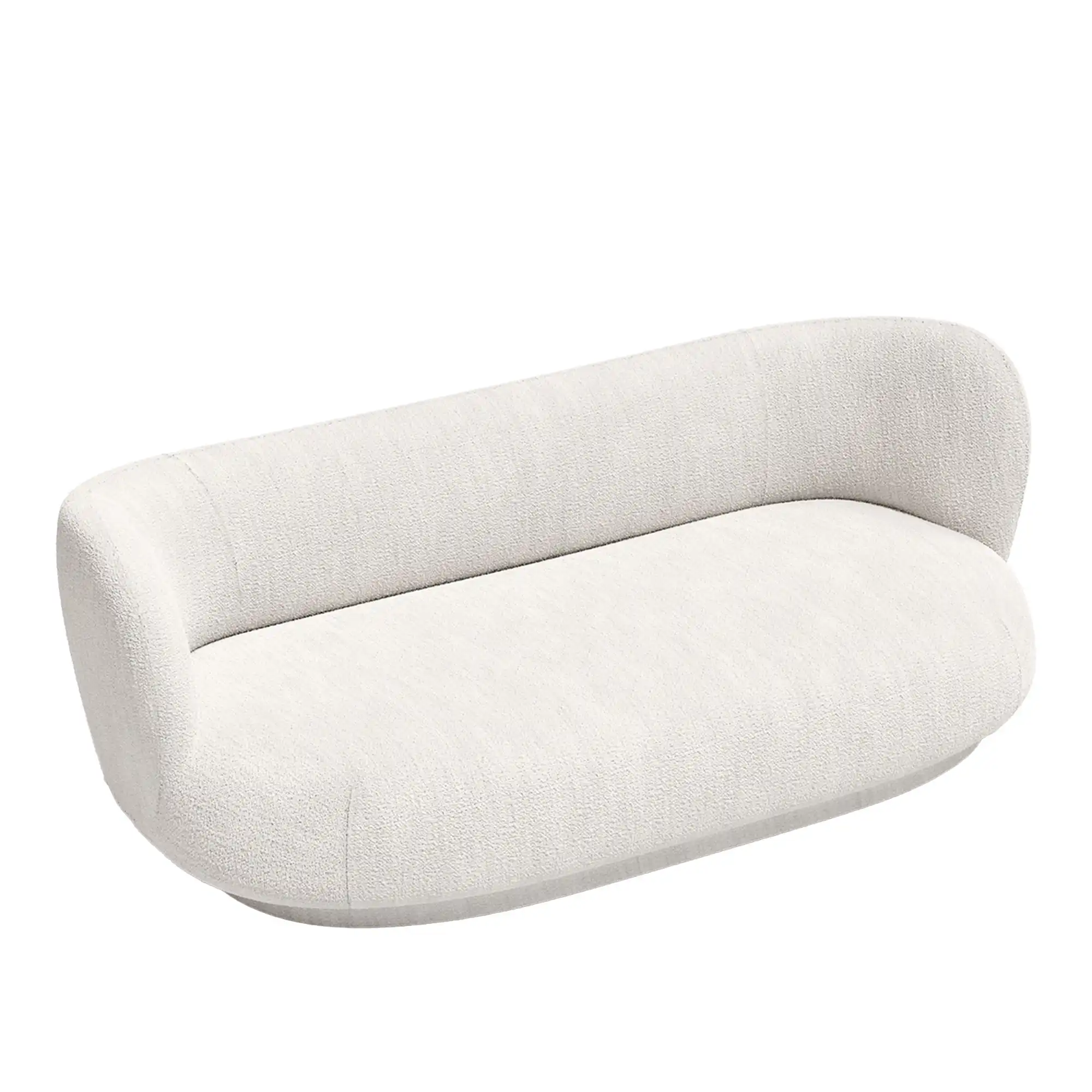 Rico Lounger soffa Bouclé off-white