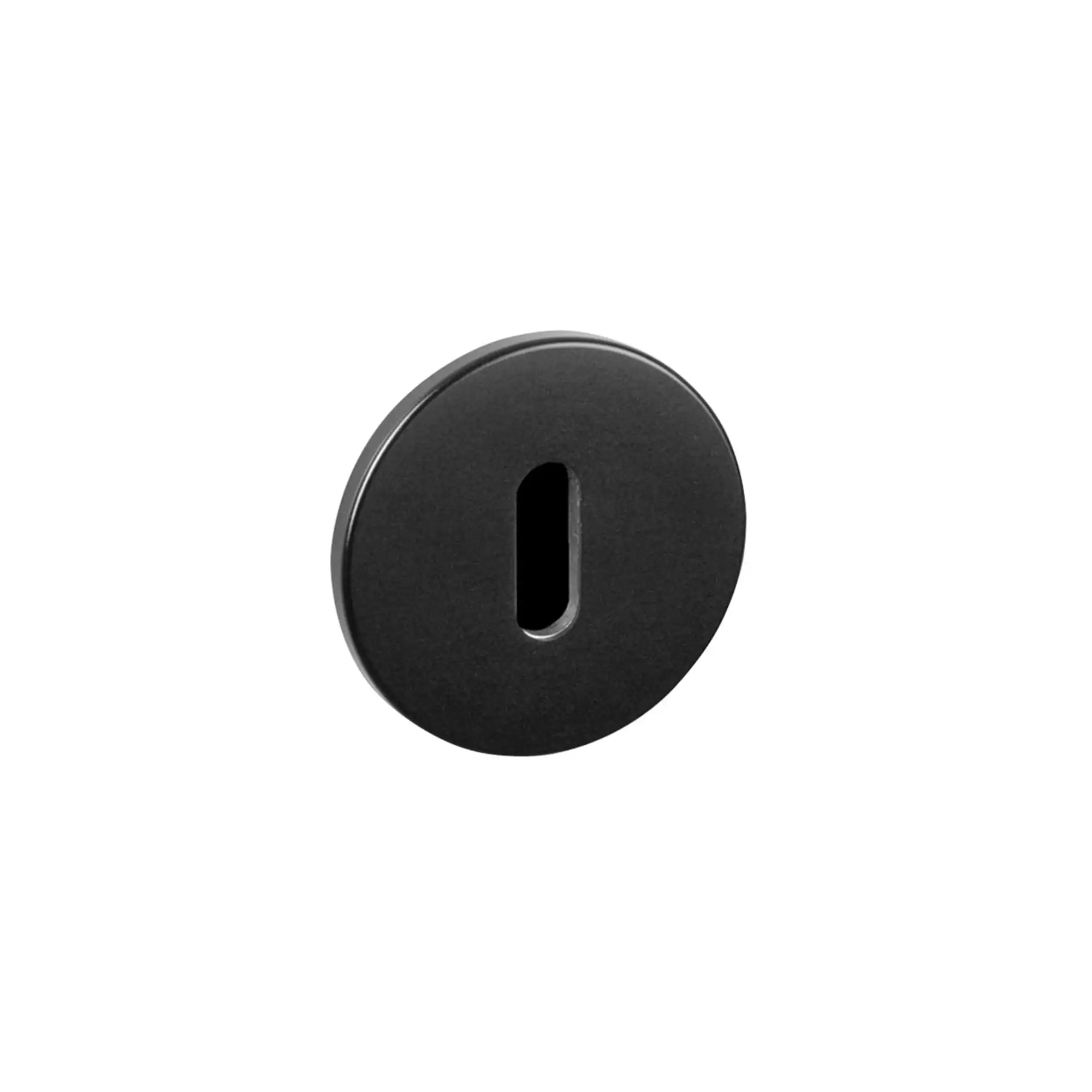 Key Escutcheon Plate - Black