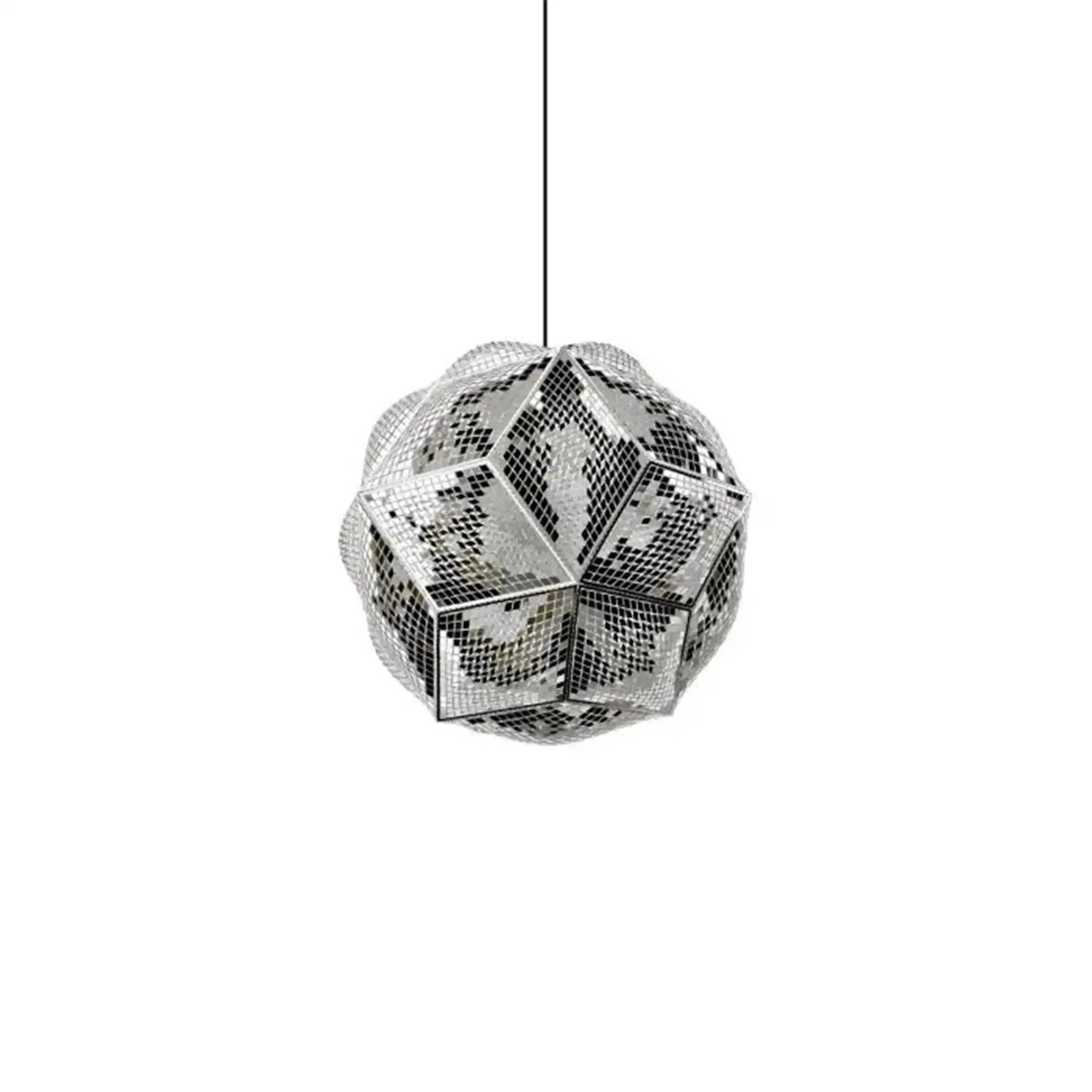 Puff Pendant Stainless Steel