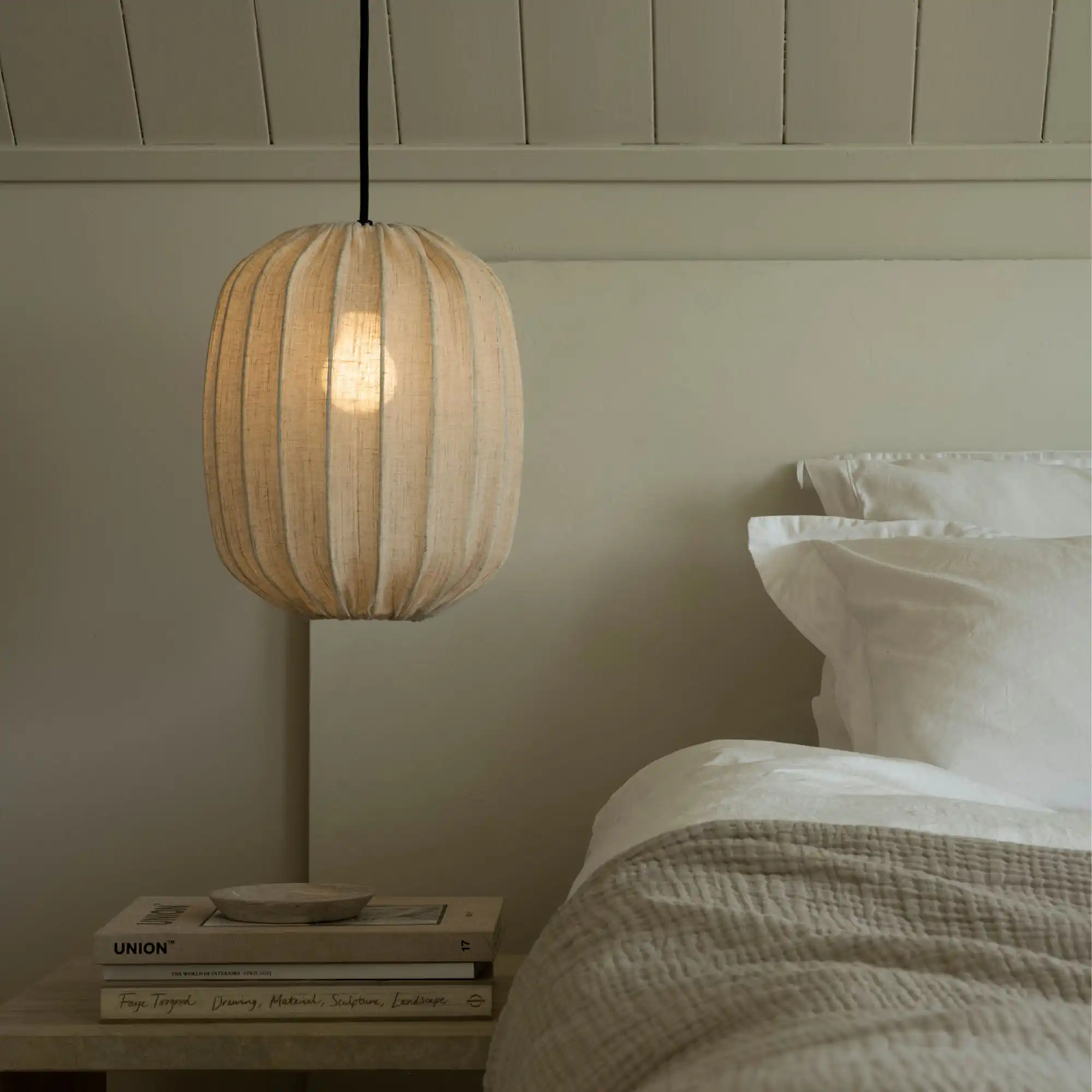 Prisma 25 Linen Penant Lamp