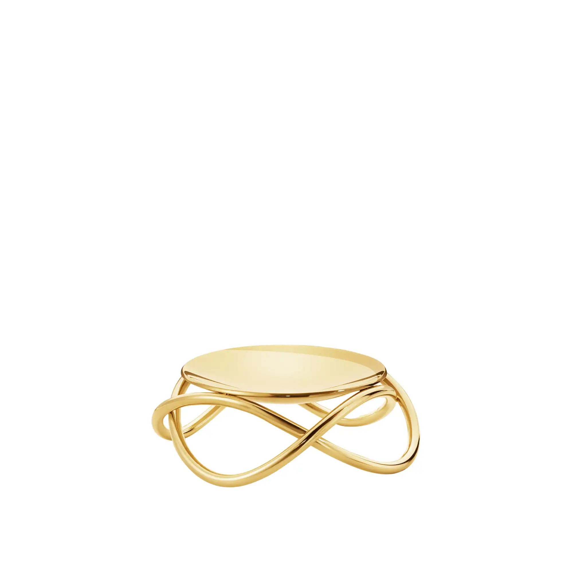 Glow ljusstake guld