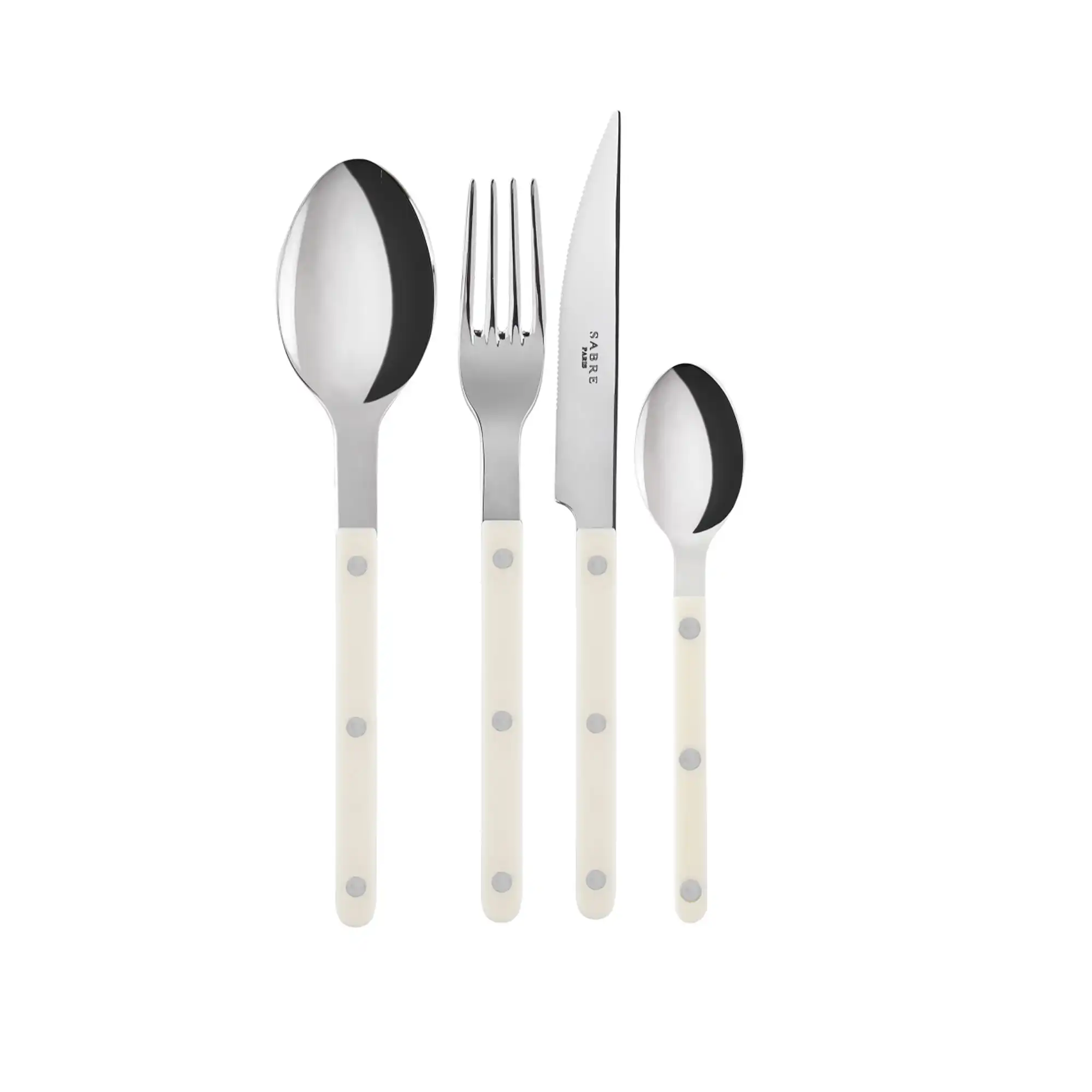 Bistrot solid bestickset 24 delar ivory