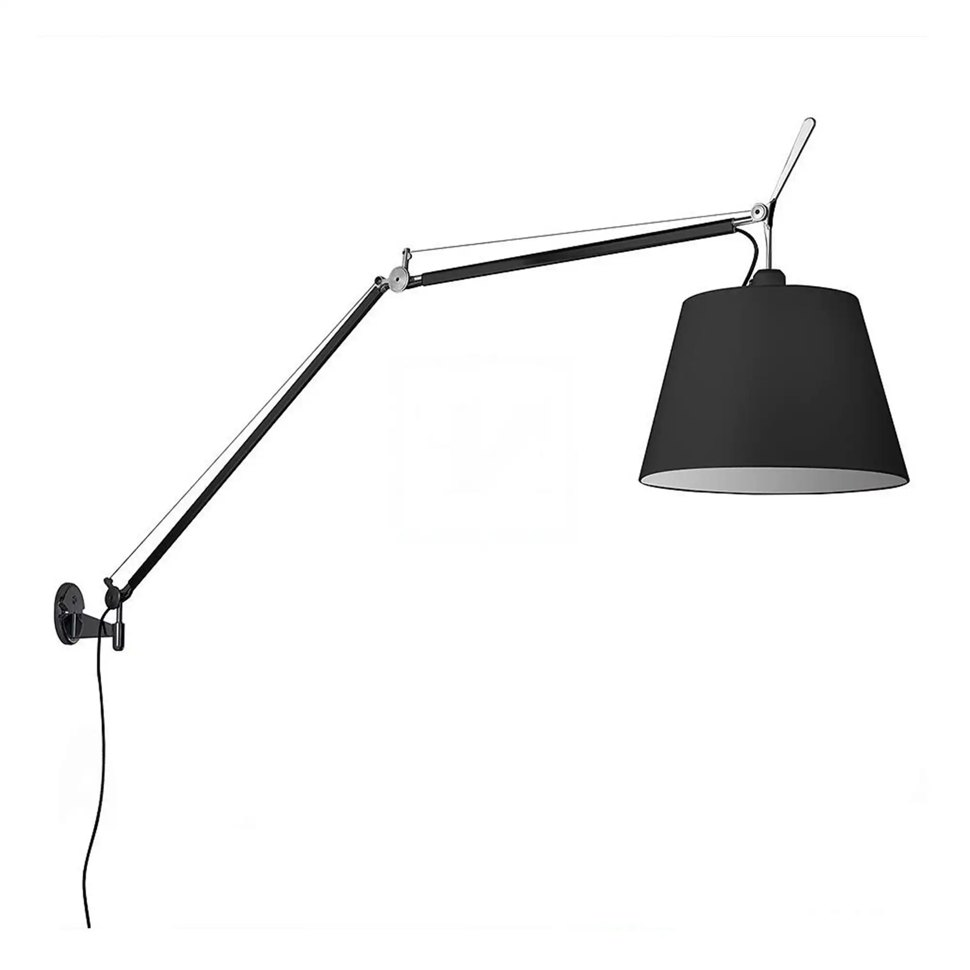 Tolomeo Mega Vägglampa - Svart