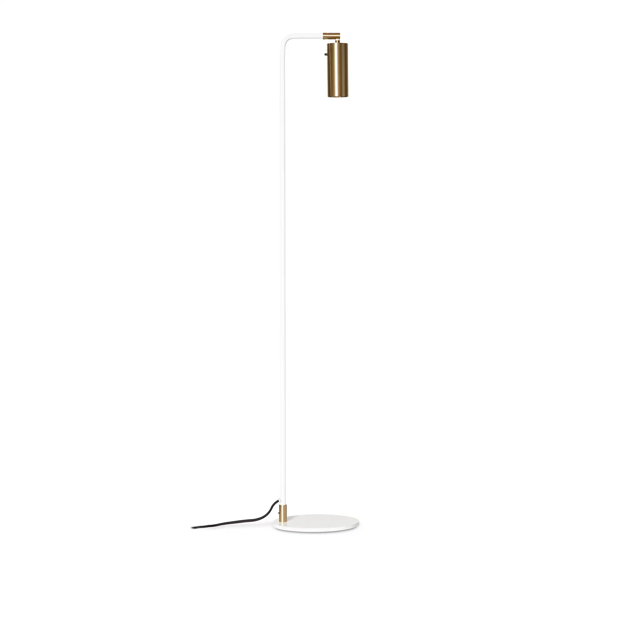 Lektor Floor White/ Brass