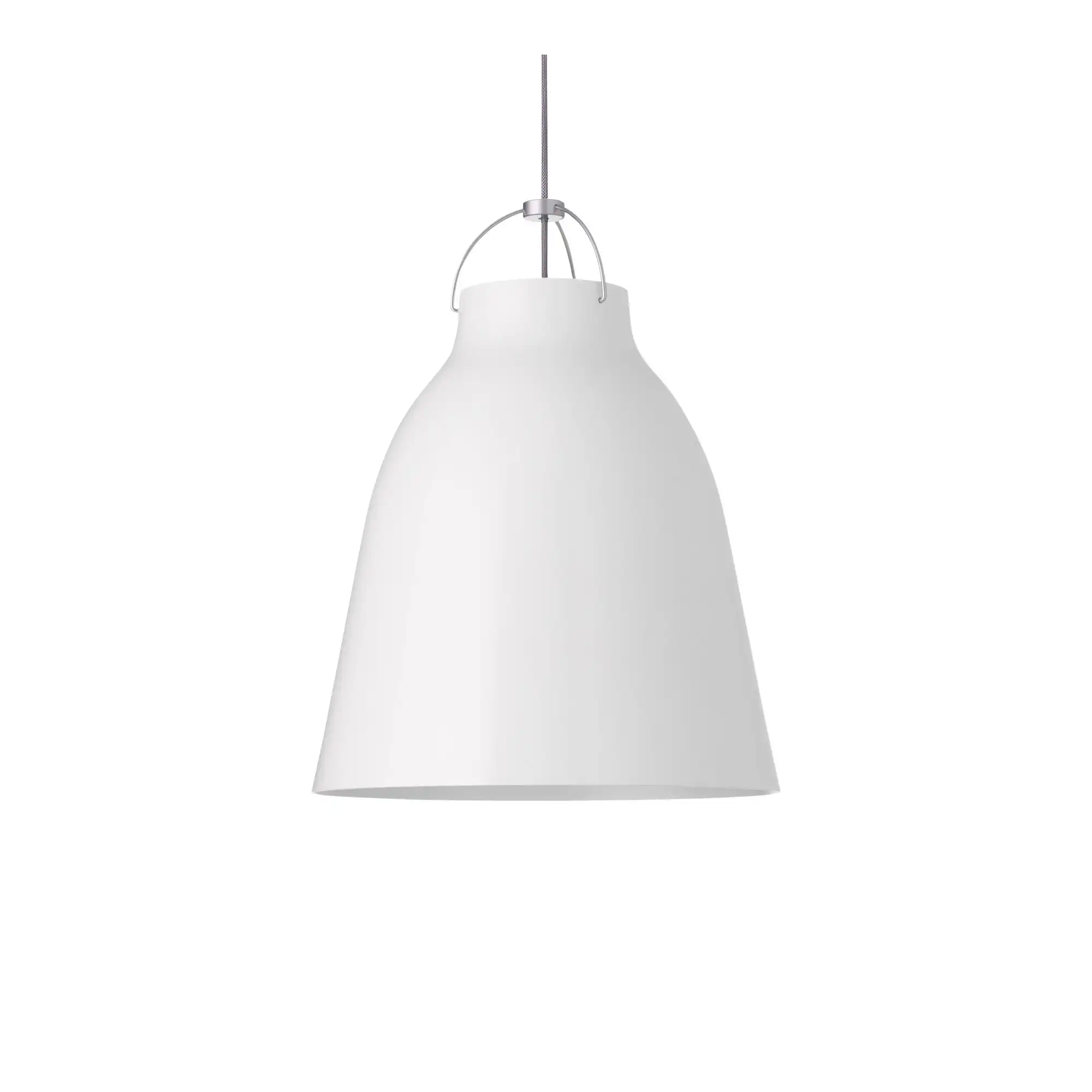 Caravaggio P3 Pendellampa - White/Grey Cord