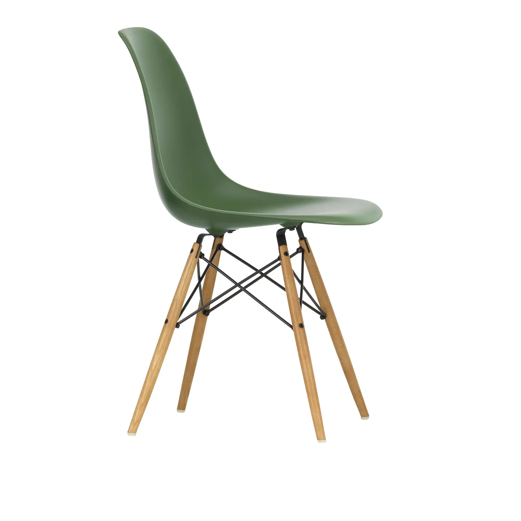 Eames Plastic Chair DSW - 48 Forest - Ash Honey Tone