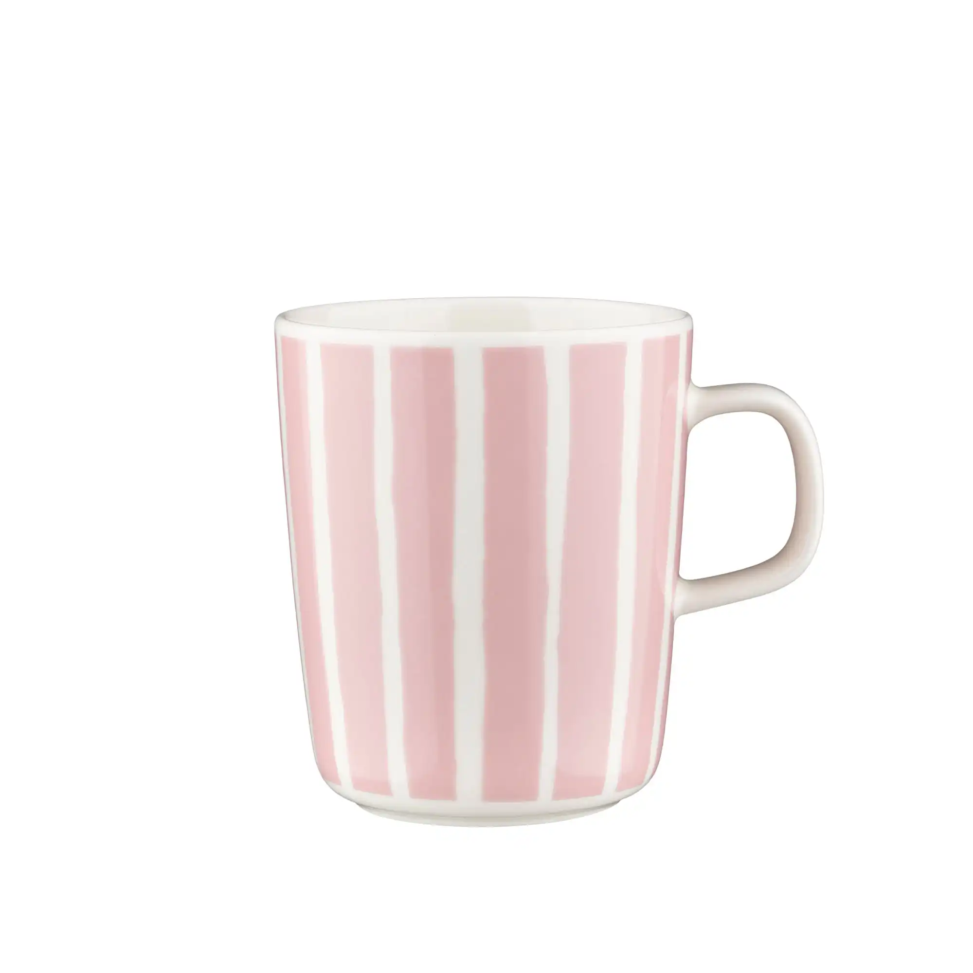 Piccolo mugg 25 cl white light pink