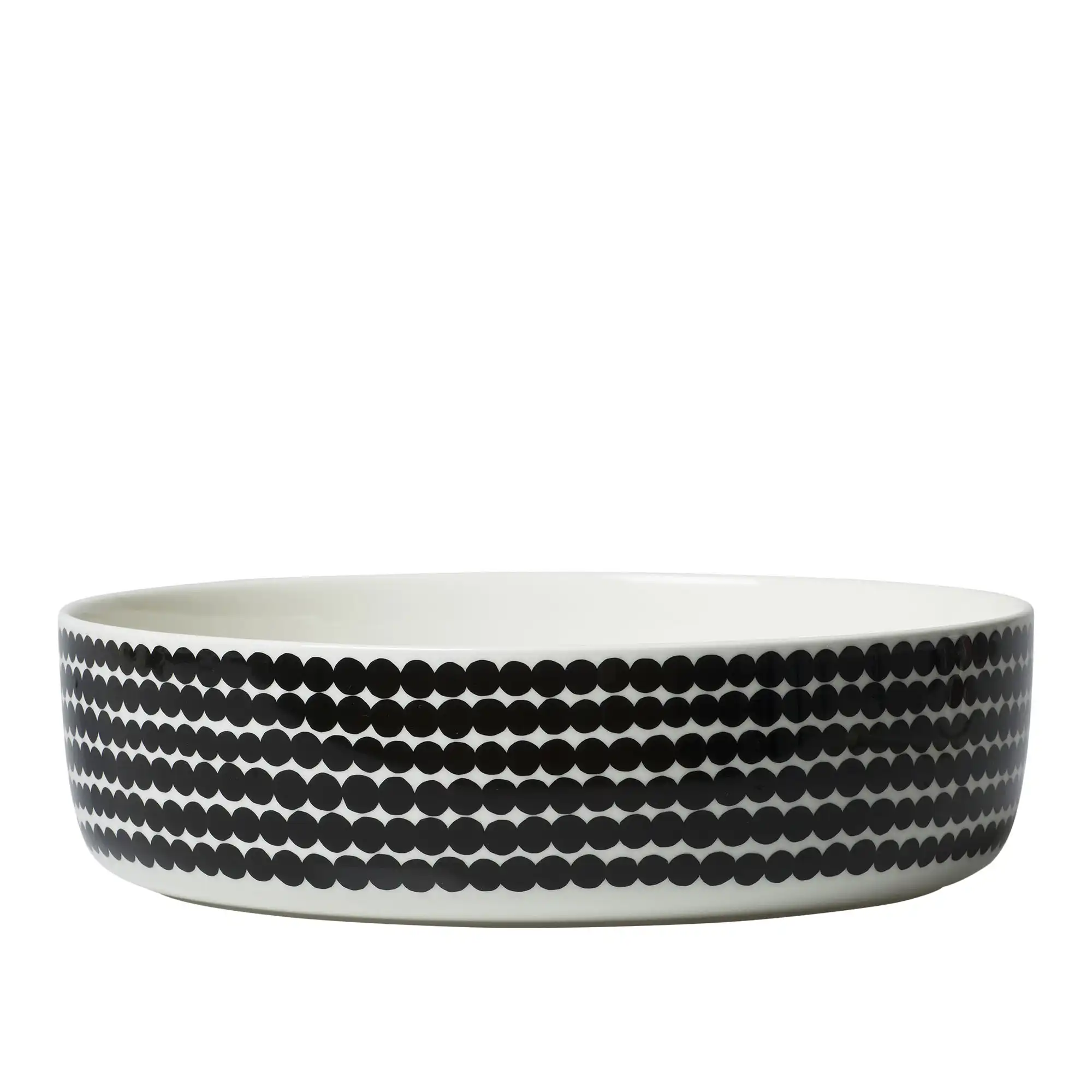 Räsymatto Bowl 3 L White, Black