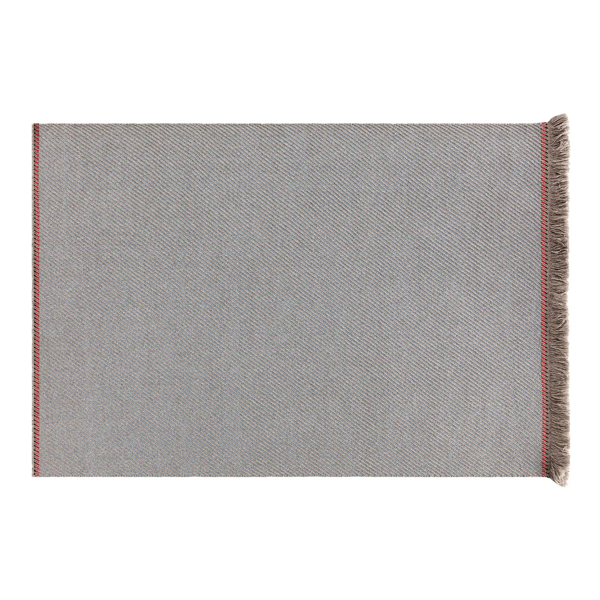 Garden Layers Rug - Diagonal Almond/Blue