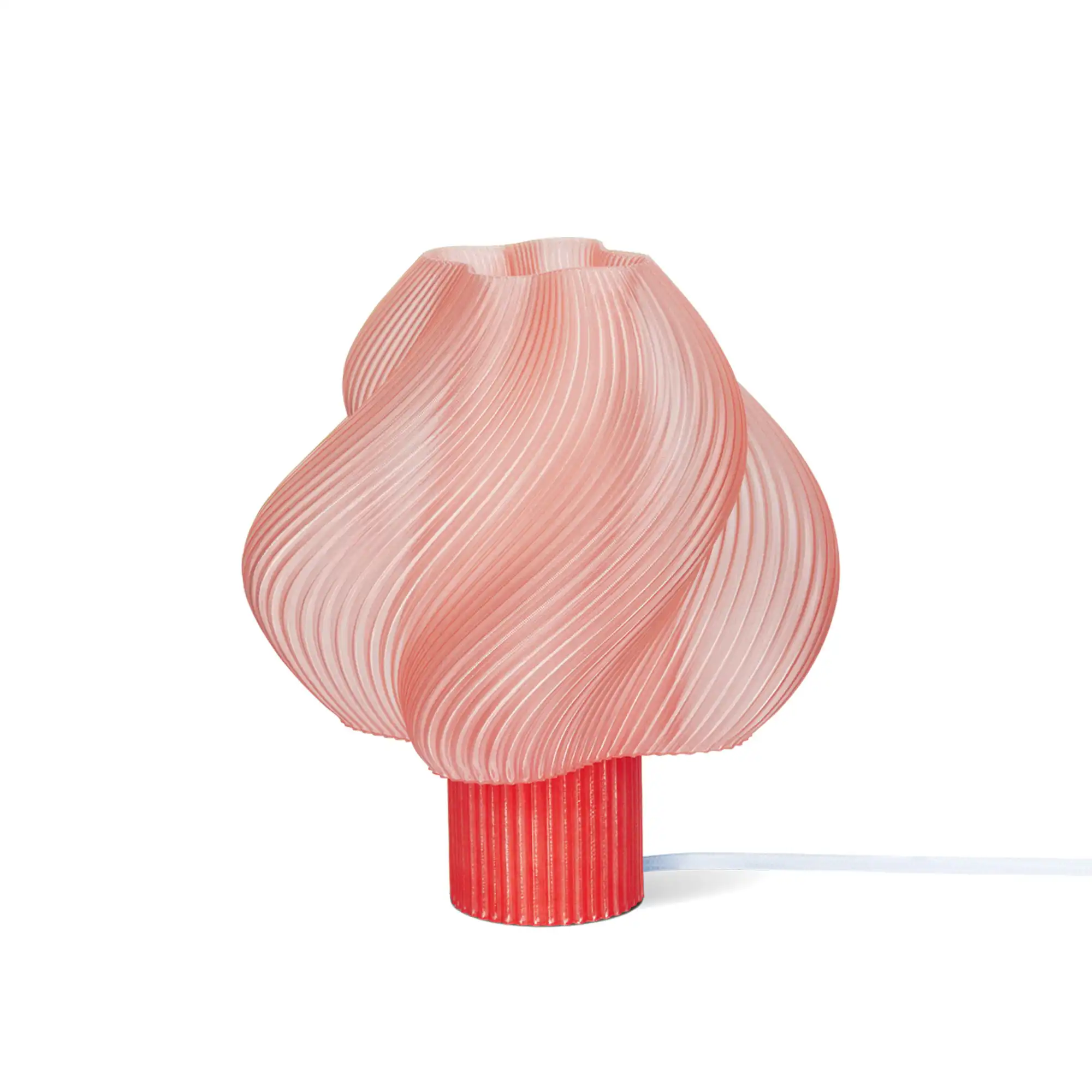 Soft Serve Table Lamp Regular - Peach Sorbet