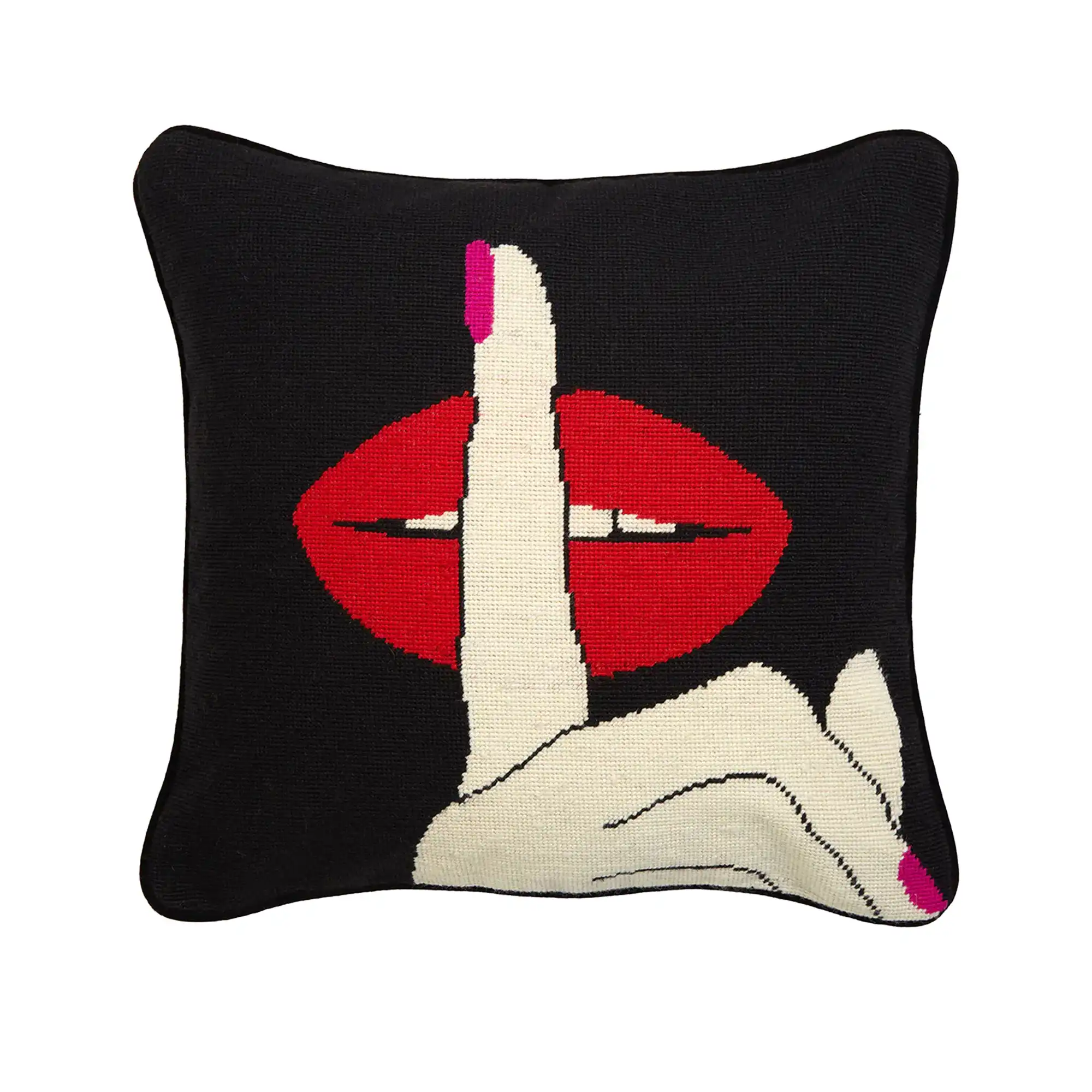 Lips Hush Pillow