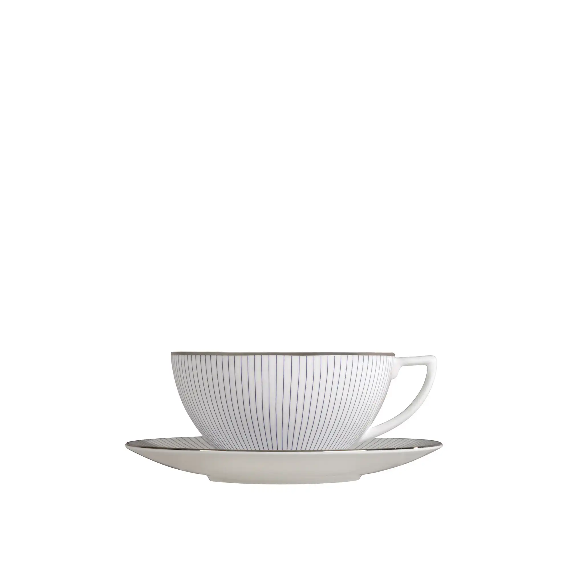 Jasper Conran Pin Stripe Small Teacup  Saucer