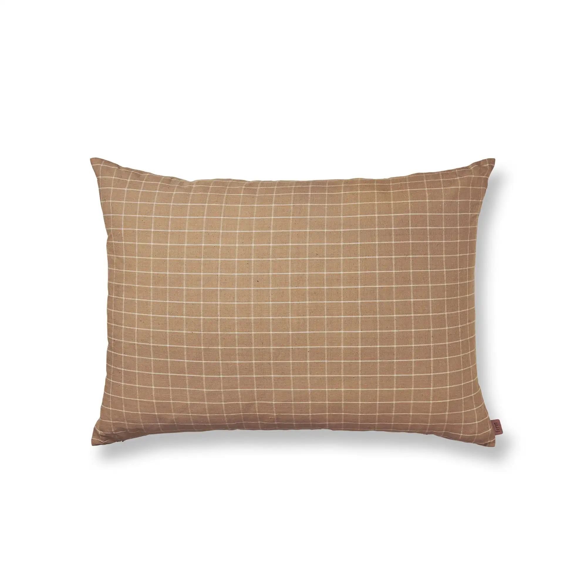 Brown Cotton Cushion Large