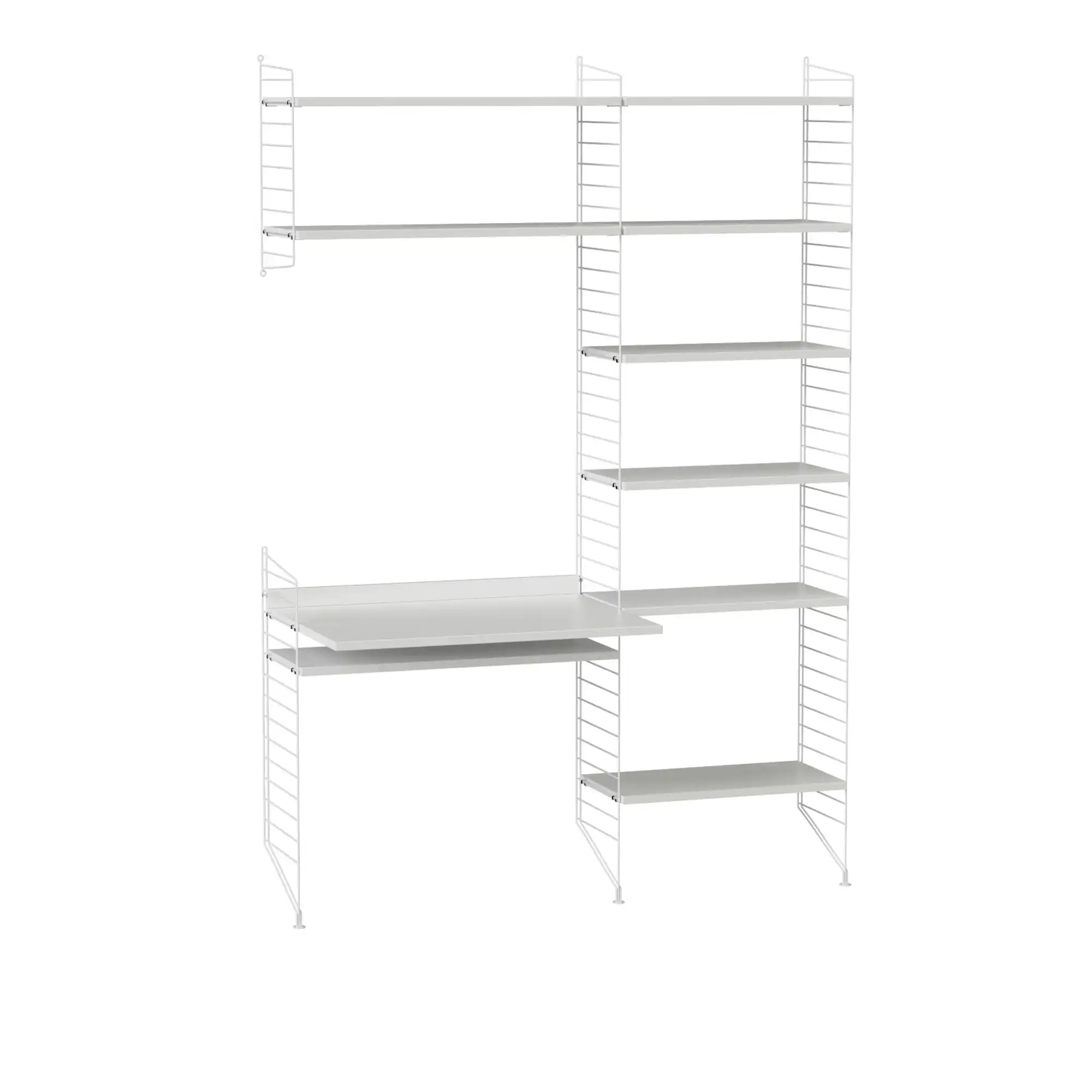 Kontor hyllsystem G vit/vit