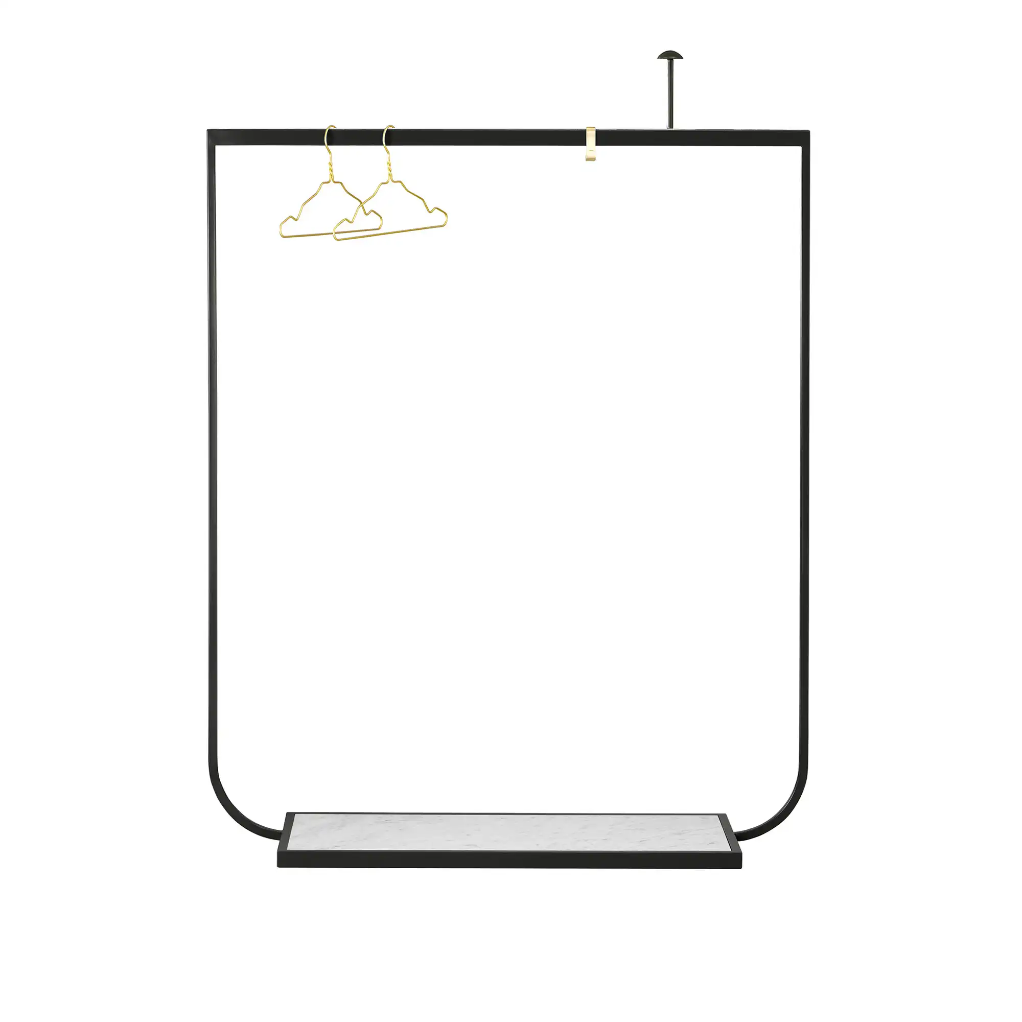 Tati Coat Rack Large Carrara Marble