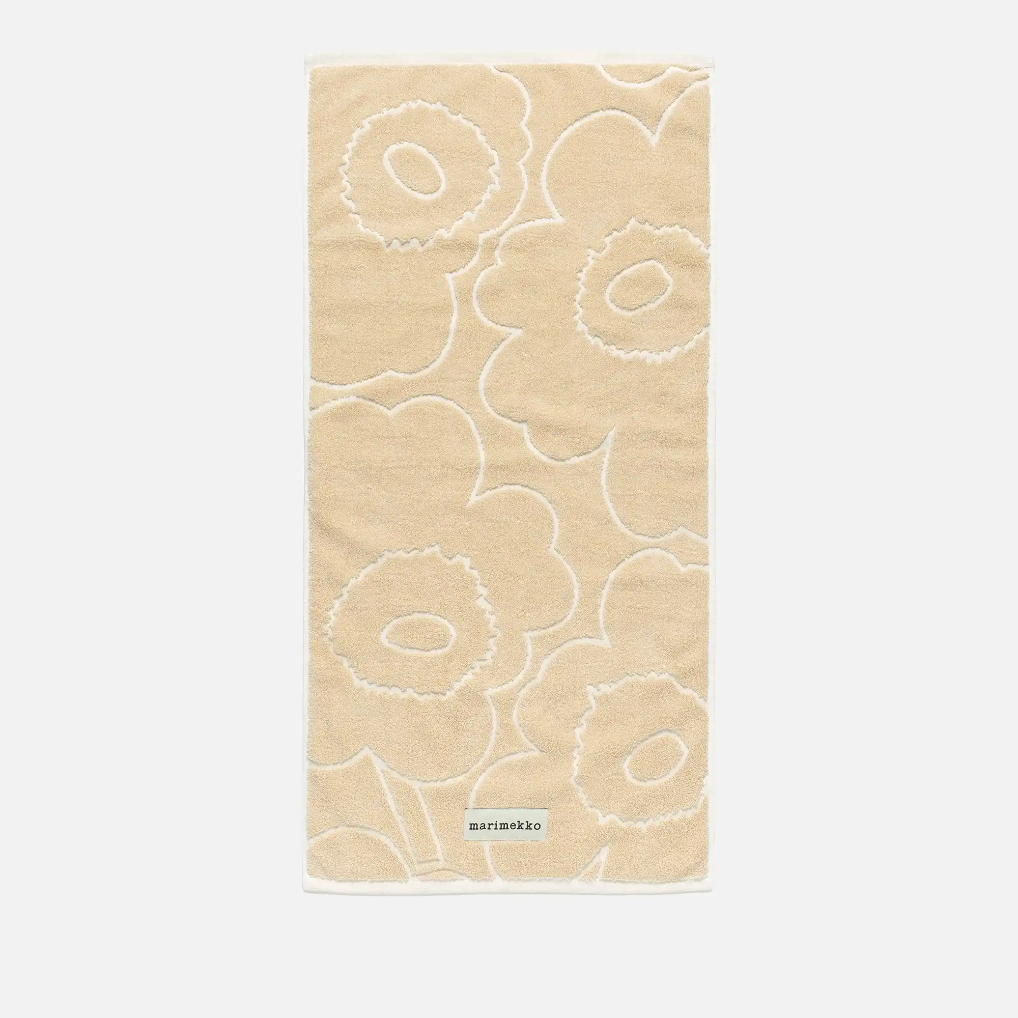 Piirto Unikko handduk Straw Off White