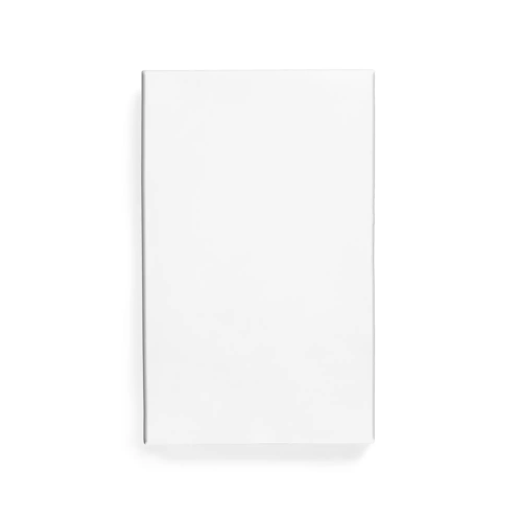 Standard Fitted Sheet 90 - White