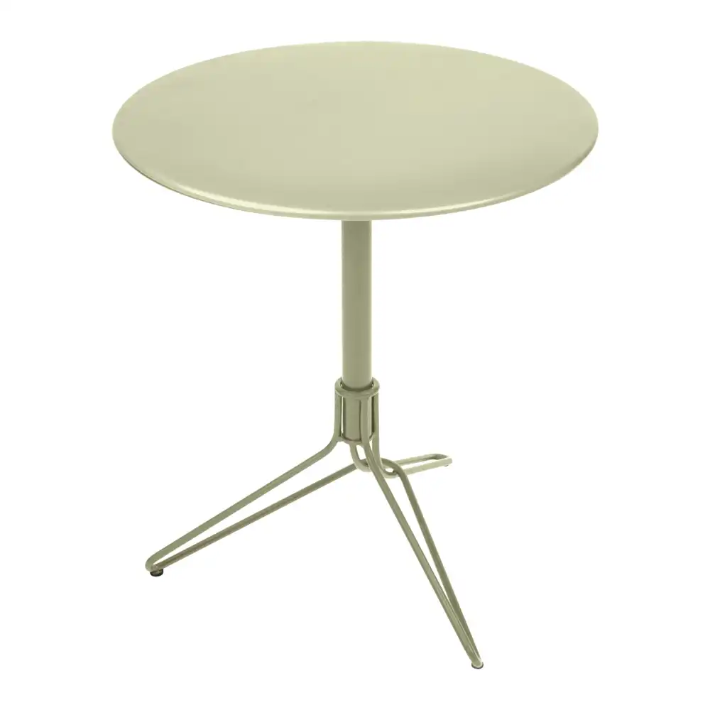 Flower Pedestal Table Willow Green 65