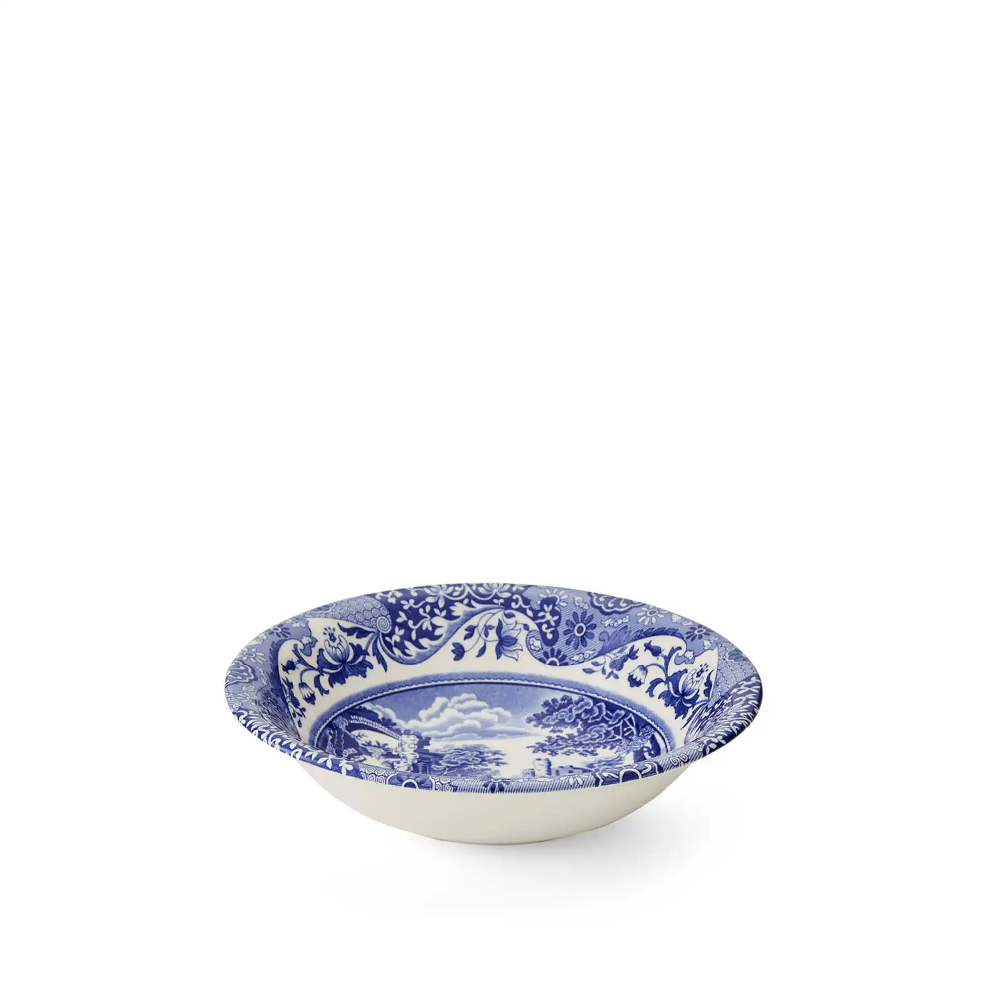 Blue italian frukostskål