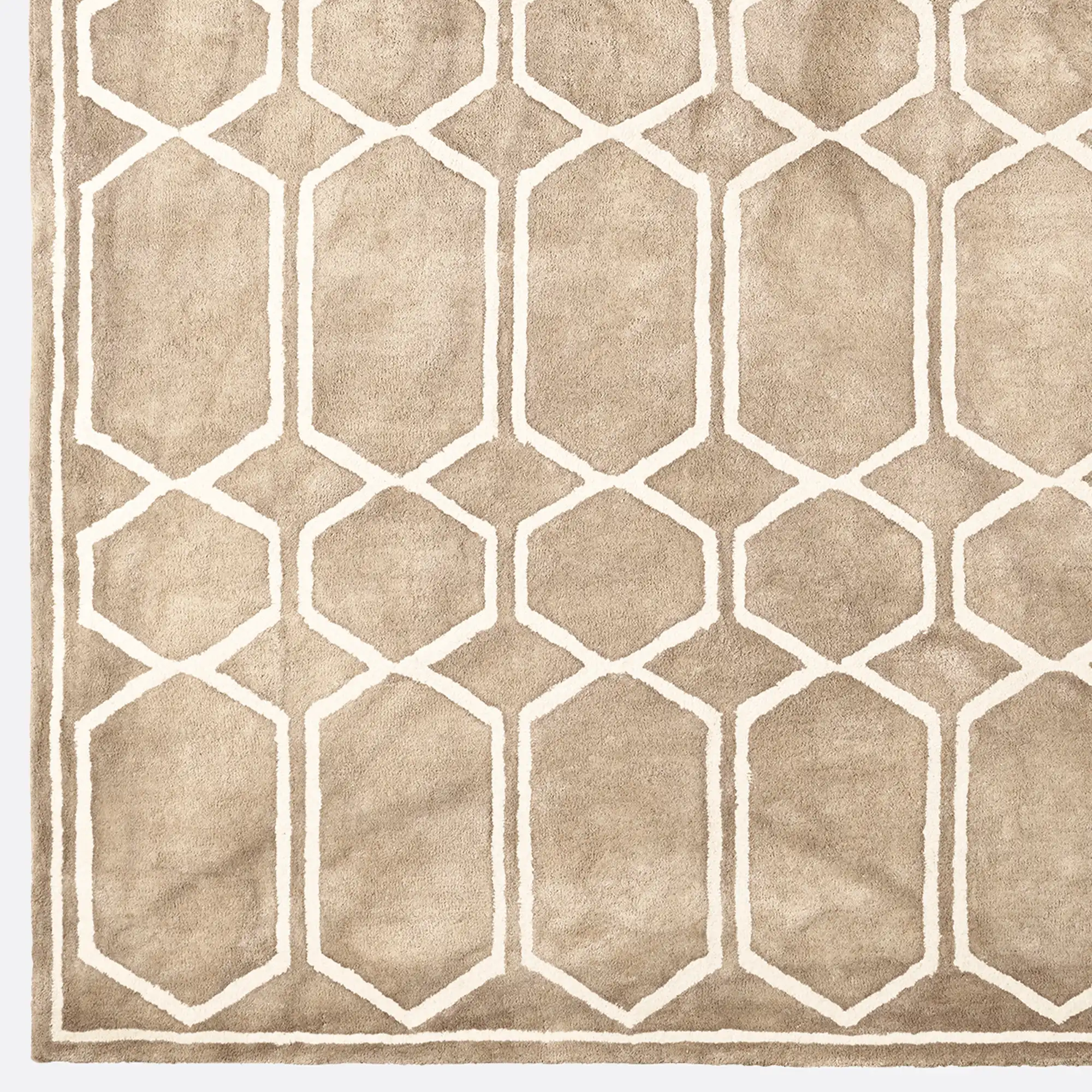 Tie Dye Rug Beige