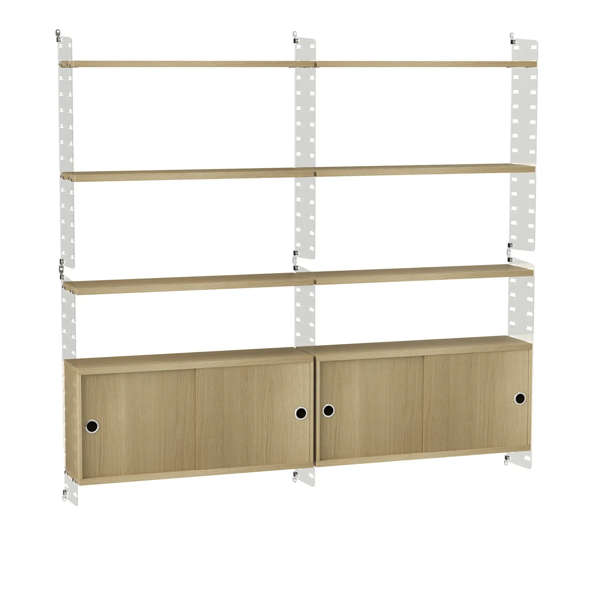 Vardagsrum hyllsystem C ek