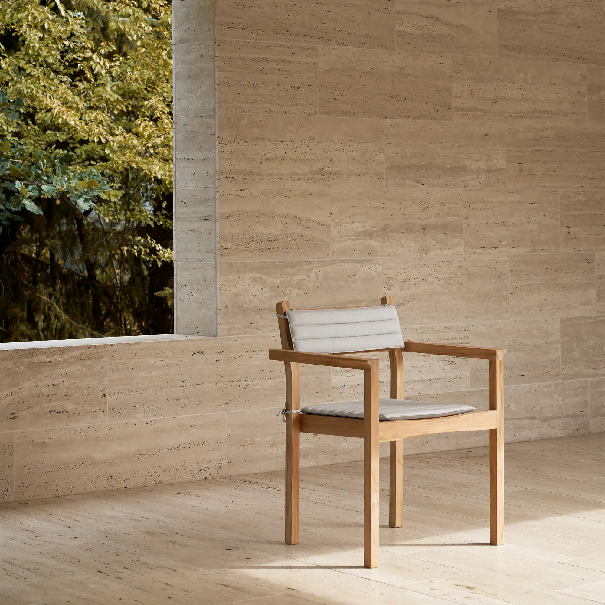 Sittdyna till AH501 stol utomhus & AH502 karmstol utomhus