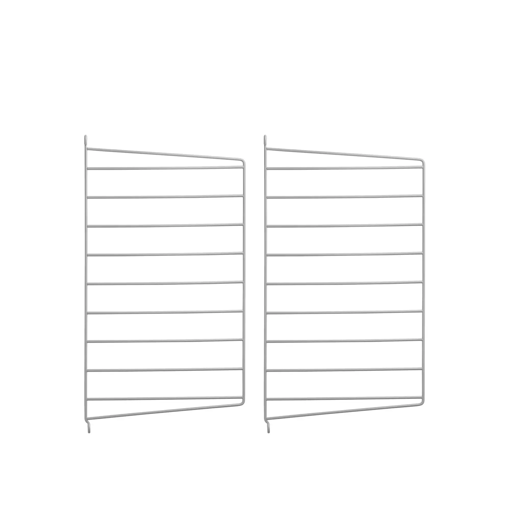 Väggavel 50x30cm 2-pack grå
