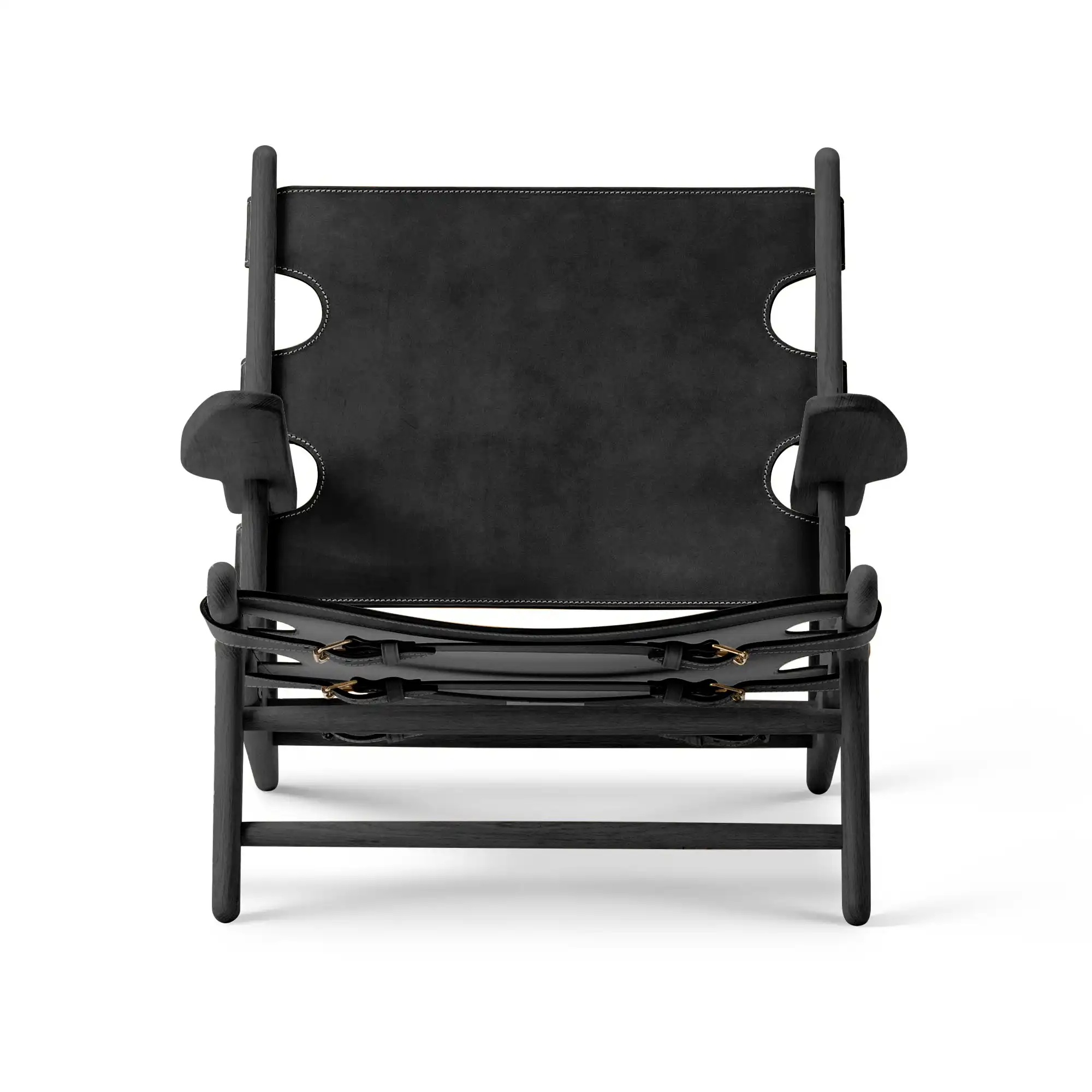 The Hunting Chair fåtölj svartlackad ek